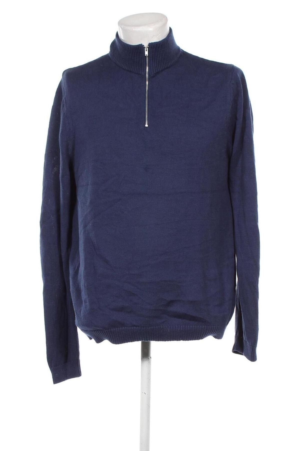 Herrenpullover ASOS, Größe XXL, Farbe Blau, Preis 12,29 €