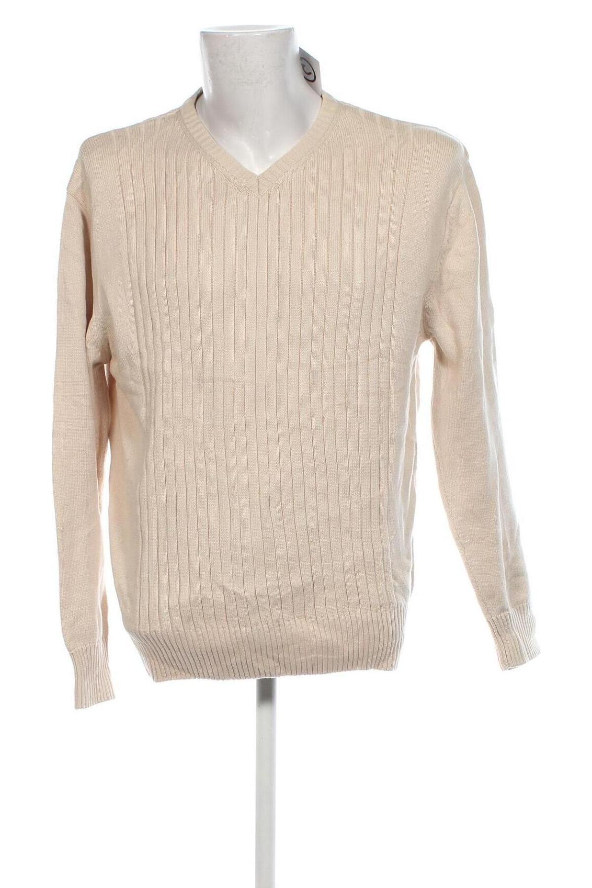 Herrenpullover Authentic Clothing Company, Größe XL, Farbe Ecru, Preis € 12,49