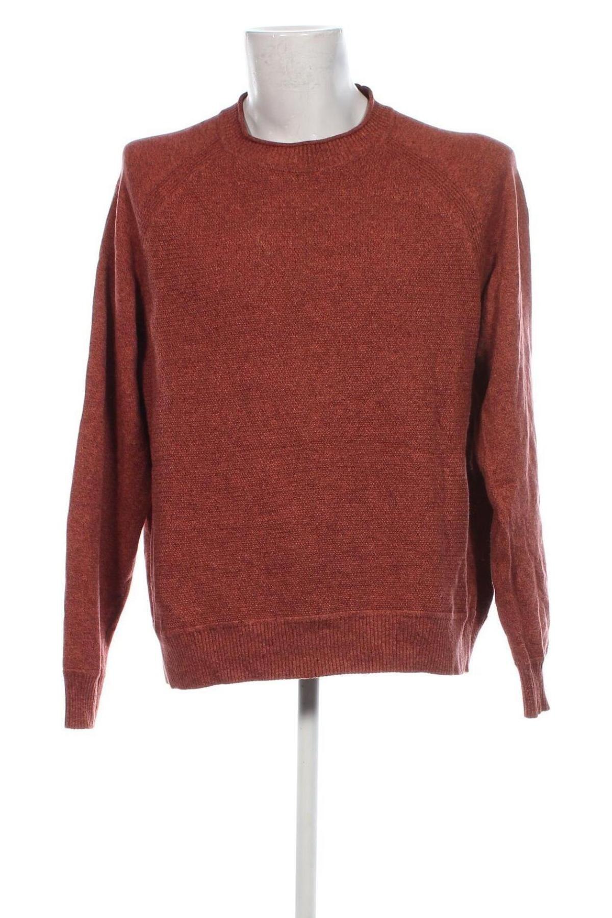 Herrenpullover Canda, Größe XXL, Farbe Orange, Preis 11,29 €