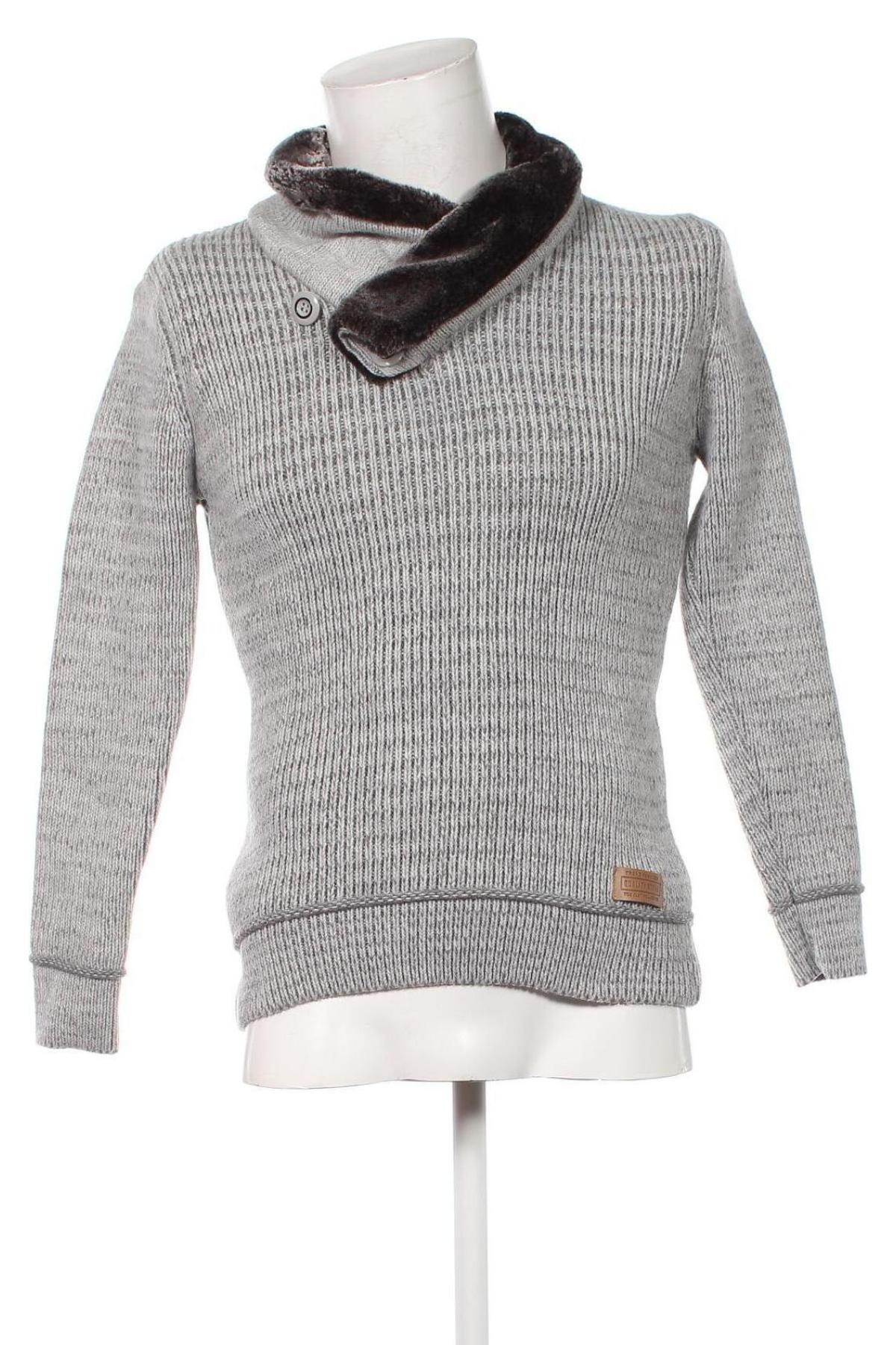 Herrenpullover Club Ju, Größe M, Farbe Grau, Preis 9,99 €