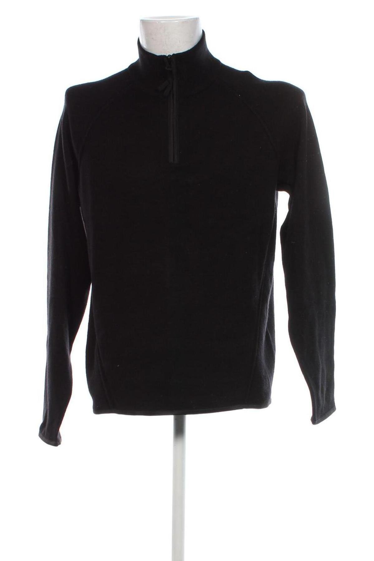 Męski sweter Core By Jack & Jones, Rozmiar L, Kolor Czarny, Cena 92,99 zł