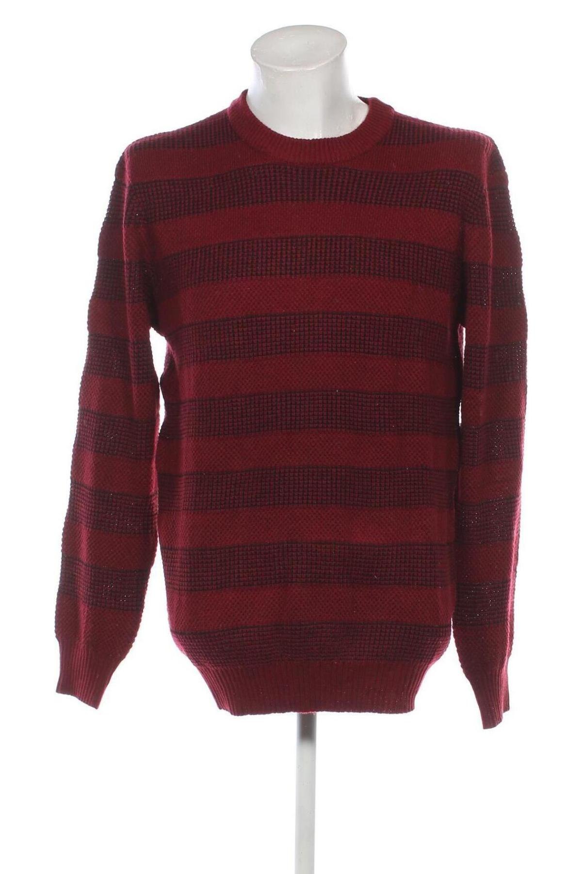 Herrenpullover Dan Fox X About You, Größe L, Farbe Rot, Preis 18,49 €