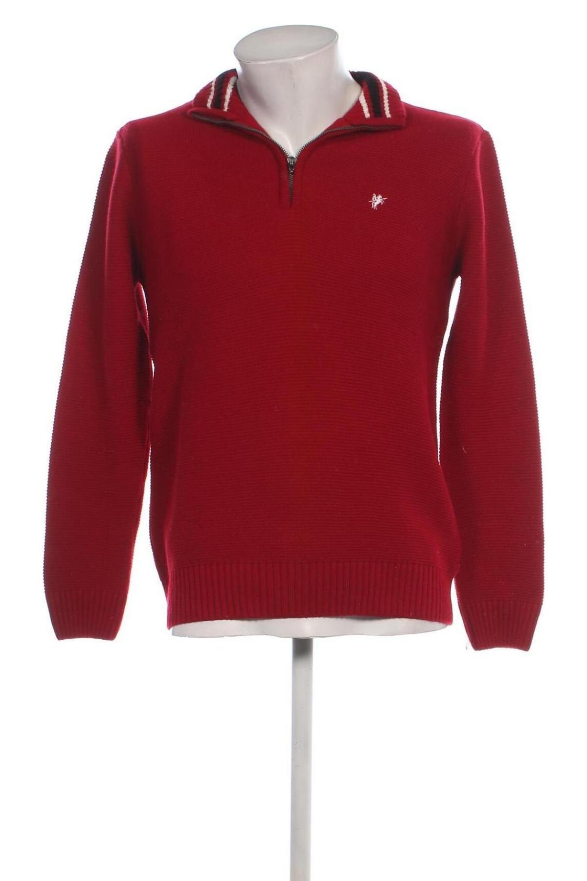 Herrenpullover Denim Culture, Größe M, Farbe Rot, Preis € 20,29