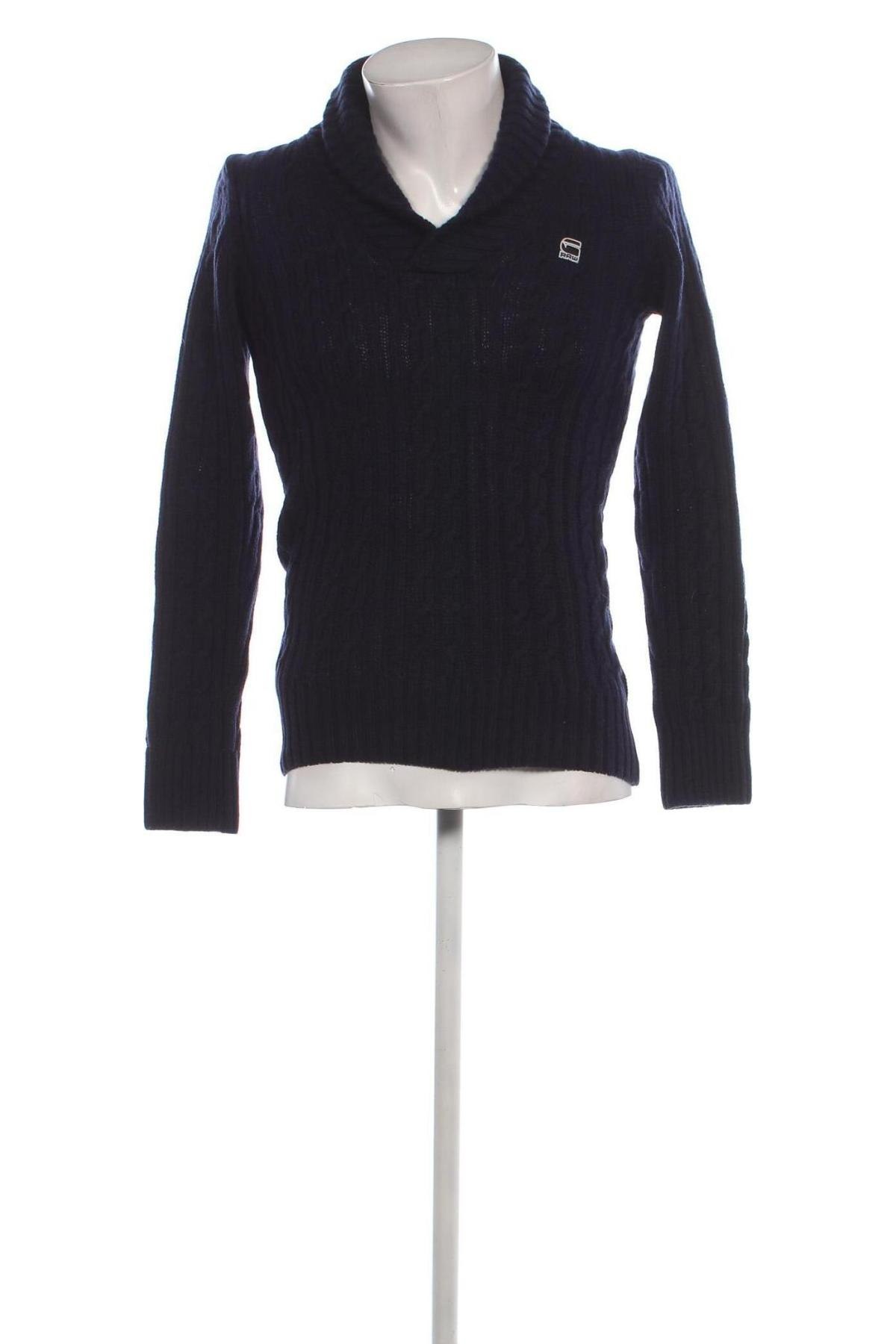 Herrenpullover G-Star Raw, Größe XS, Farbe Blau, Preis 31,05 €