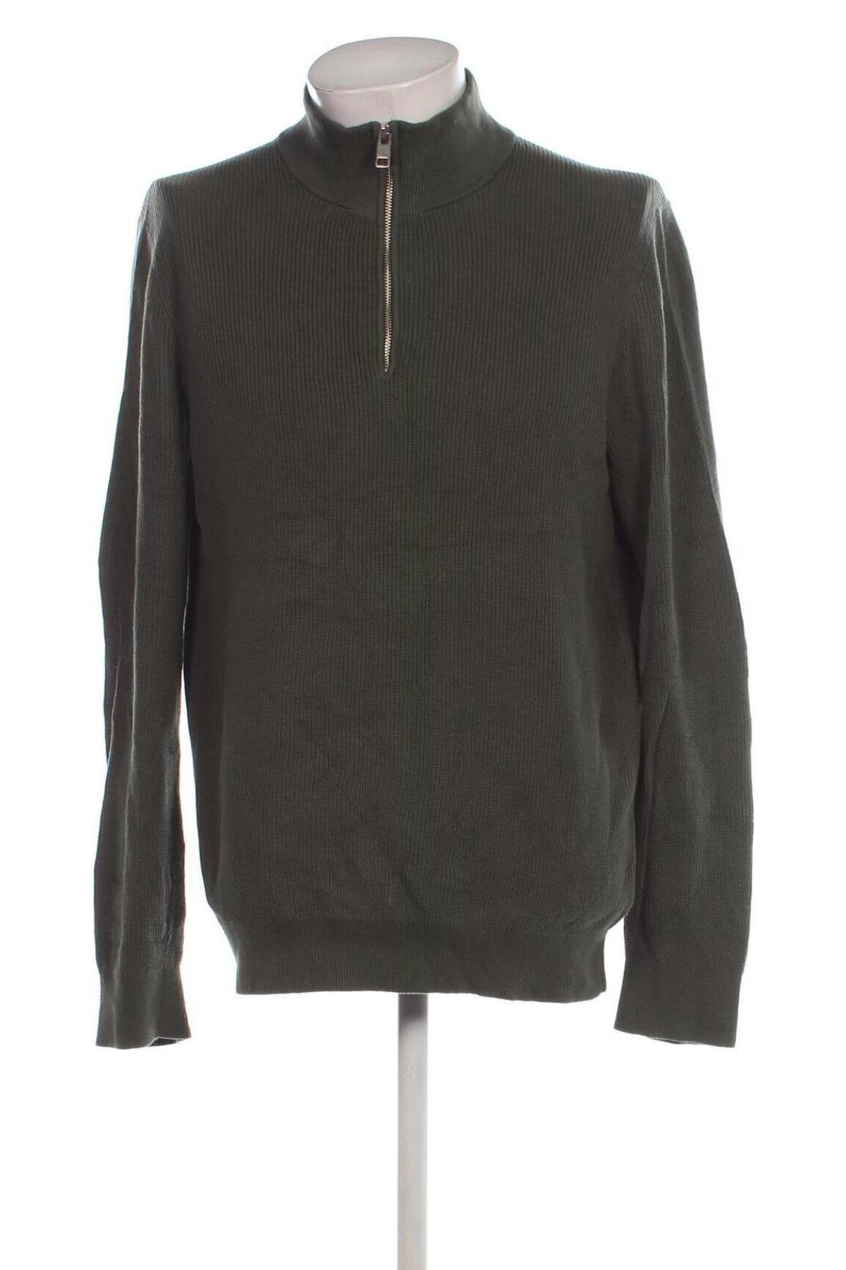 Herrenpullover H&M, Größe L, Farbe Grün, Preis € 9,49