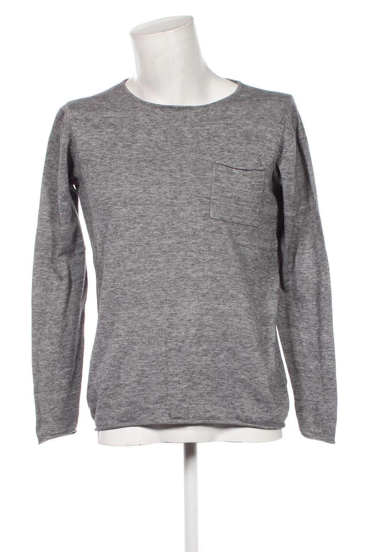 Herrenpullover H&M, Größe M, Farbe Grau, Preis € 9,29