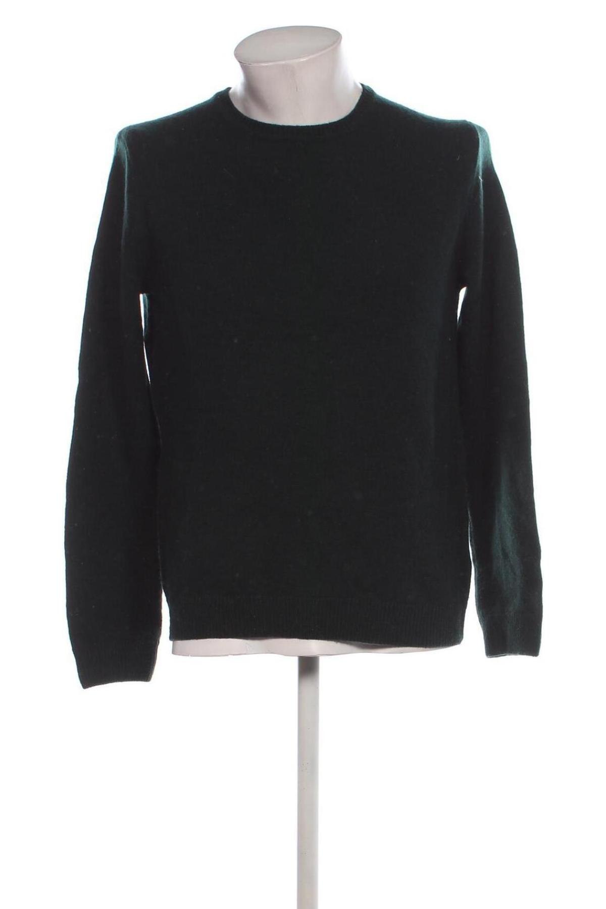 Herrenpullover H&M L.O.G.G., Größe M, Farbe Grün, Preis 9,29 €