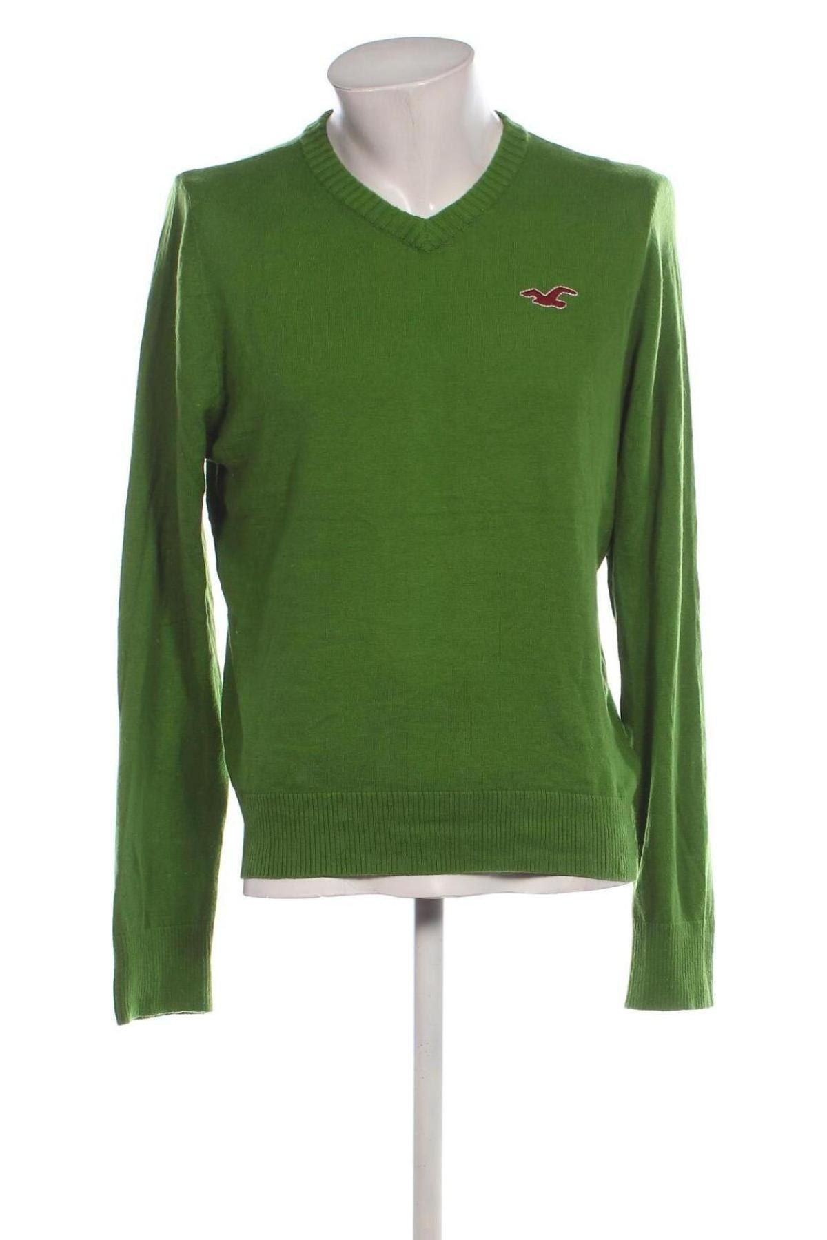 Herrenpullover Hollister, Größe L, Farbe Grün, Preis 10,99 €