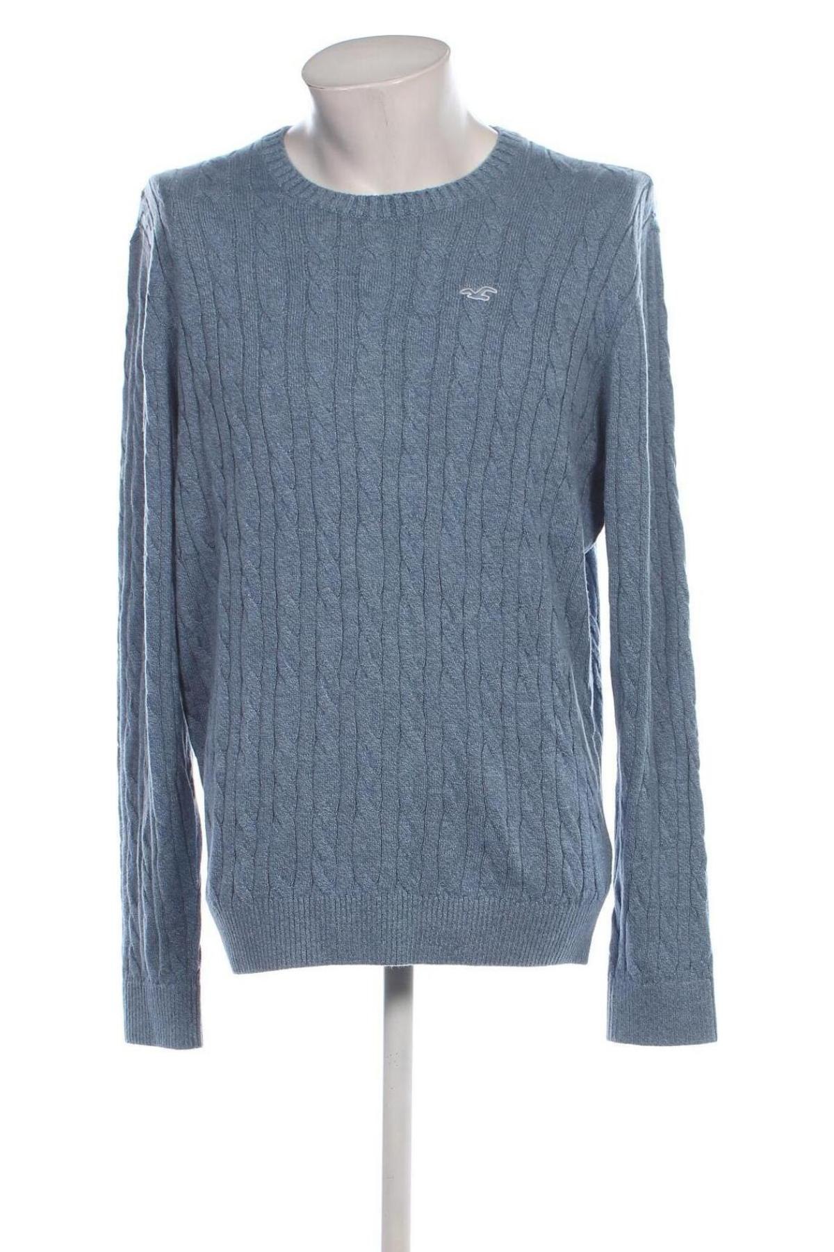 Herrenpullover Hollister, Größe XL, Farbe Blau, Preis 18,49 €