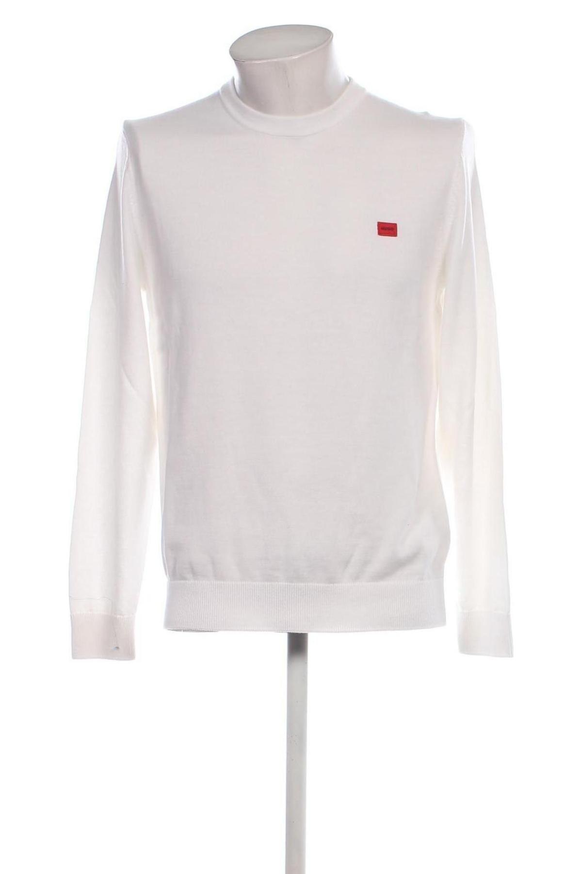 Herrenpullover Hugo Boss, Größe L, Farbe Weiß, Preis € 104,99