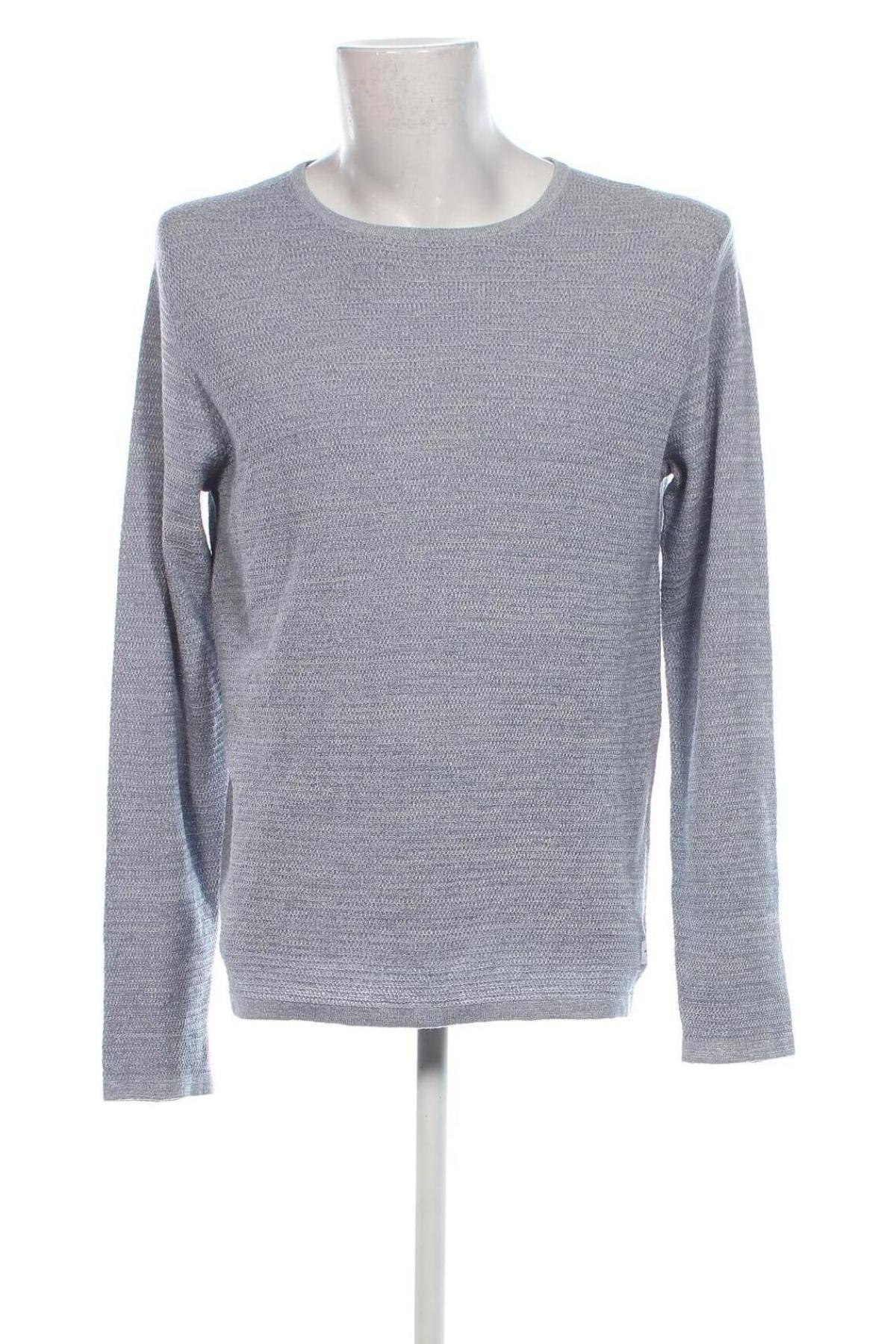 Herrenpullover Jack & Jones, Größe L, Farbe Blau, Preis 23,49 €