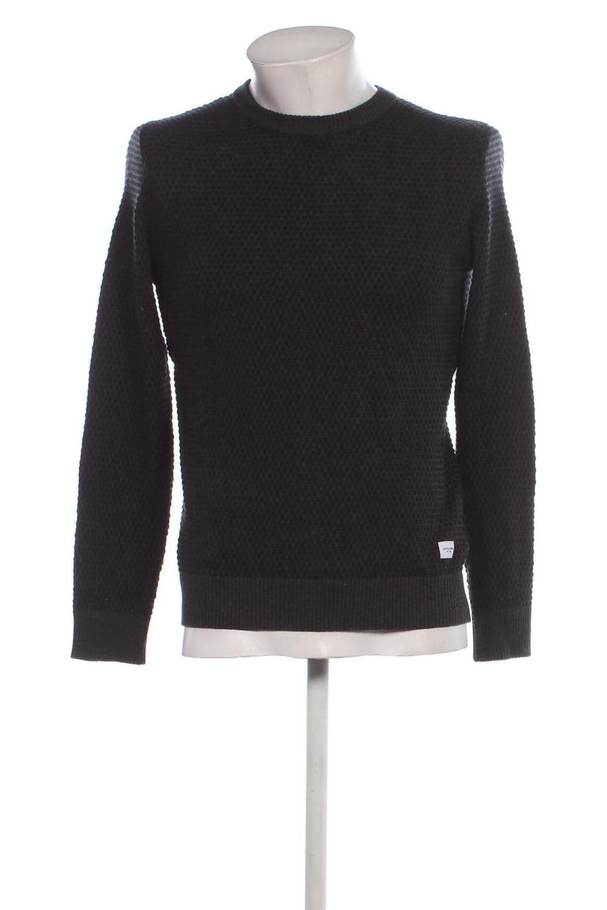 Herrenpullover Jack & Jones, Größe M, Farbe Grau, Preis 23,49 €