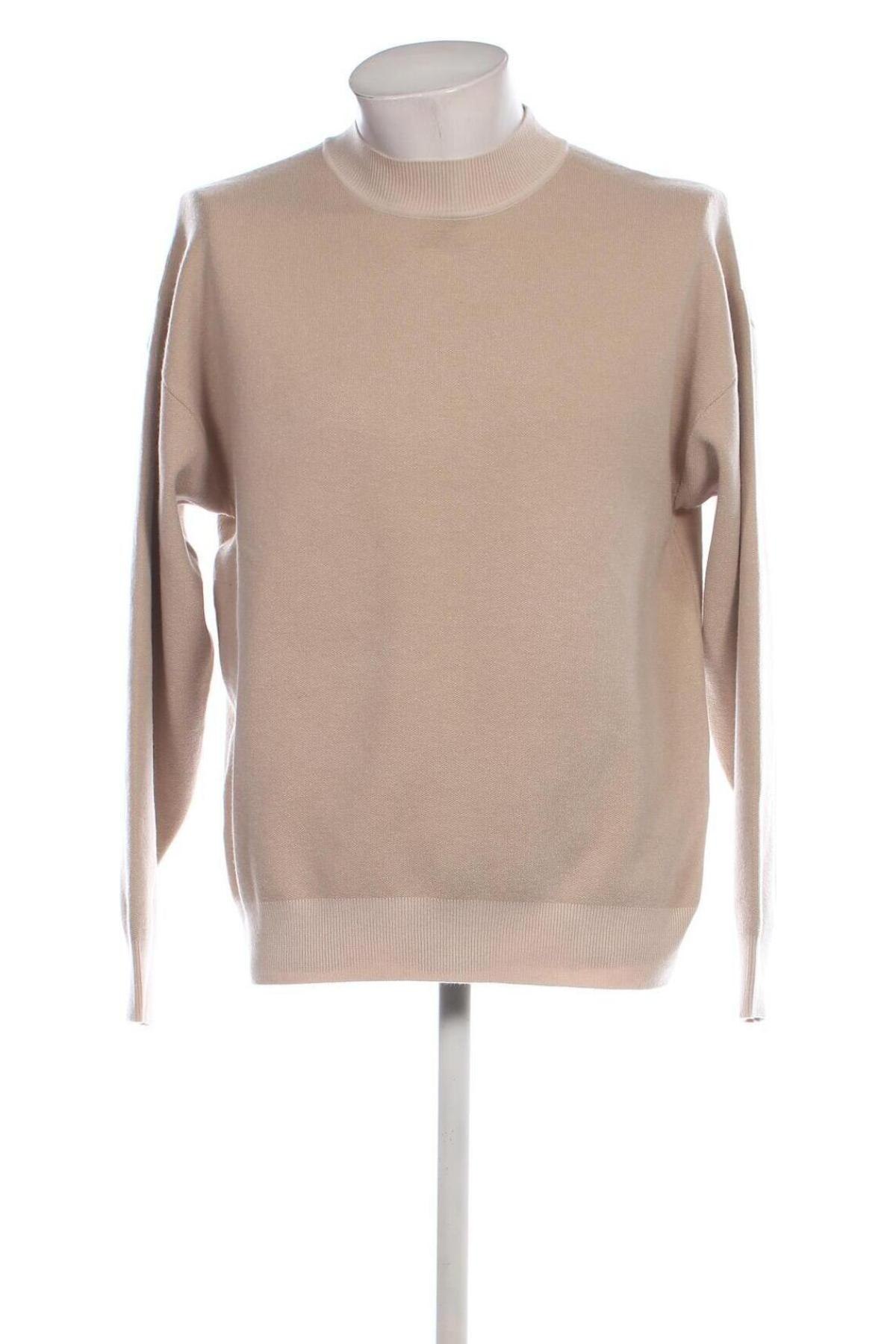 Herrenpullover Jack & Jones PREMIUM, Größe M, Farbe Beige, Preis 18,49 €