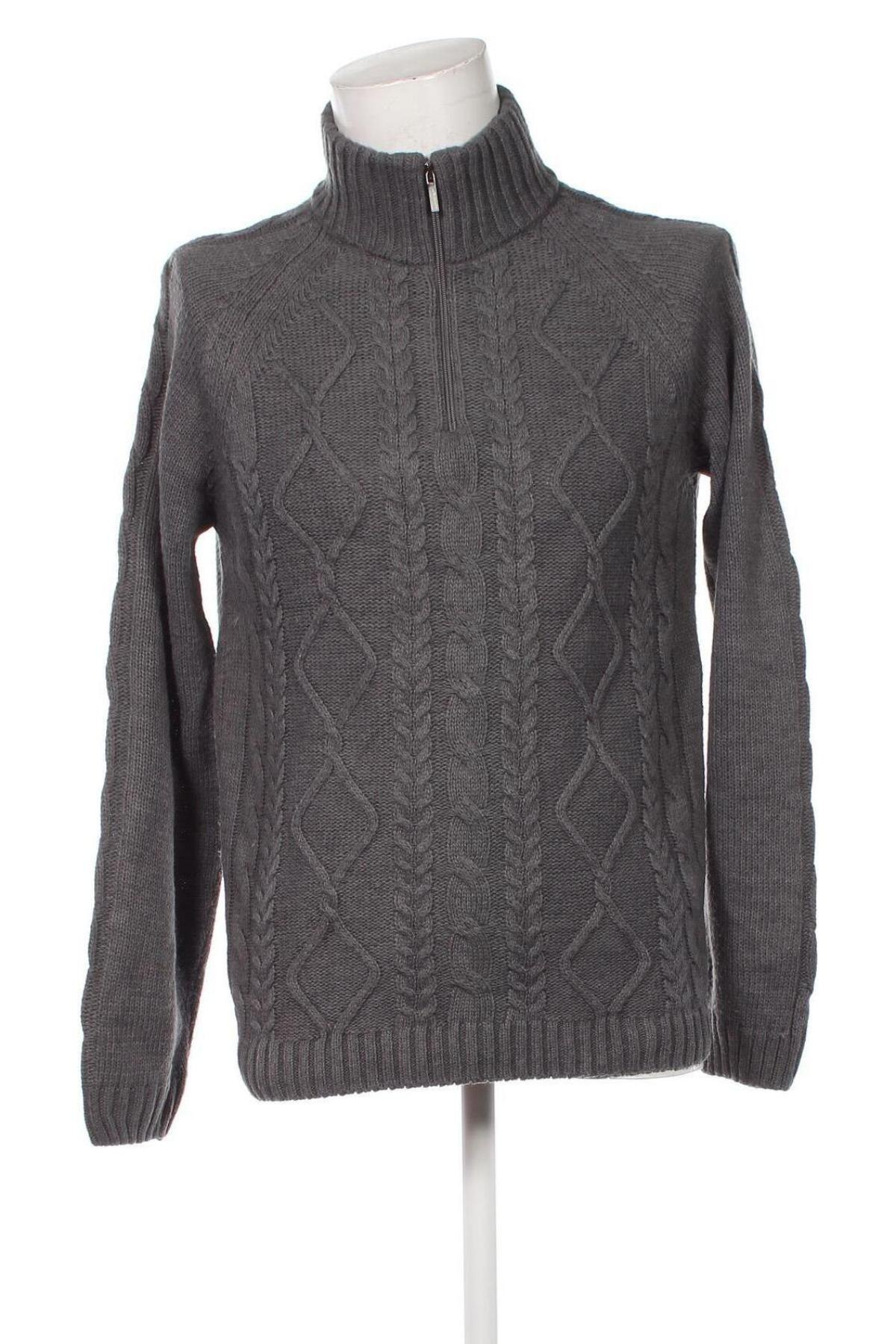 Męski sweter Lawrence Grey, Rozmiar L, Kolor Szary, Cena 49,99 zł