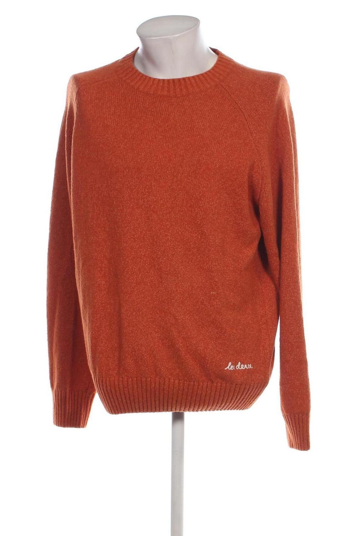 Herrenpullover Les Deux, Größe XL, Farbe Orange, Preis € 43,79