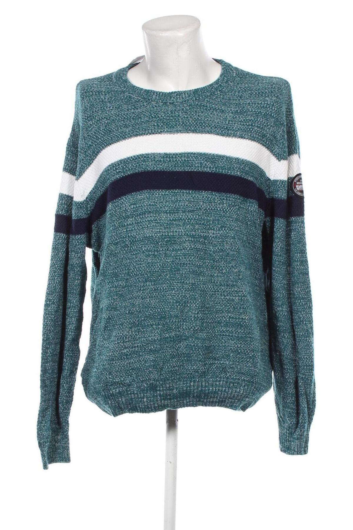 Herrenpullover Man's World, Größe XL, Farbe Grün, Preis € 9,49