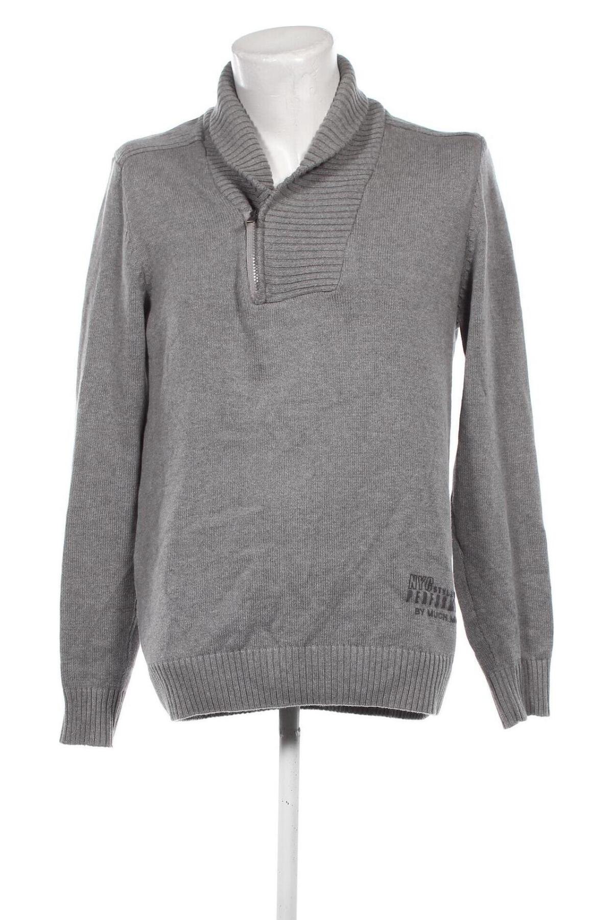 Herrenpullover Much More, Größe XL, Farbe Grau, Preis 9,49 €