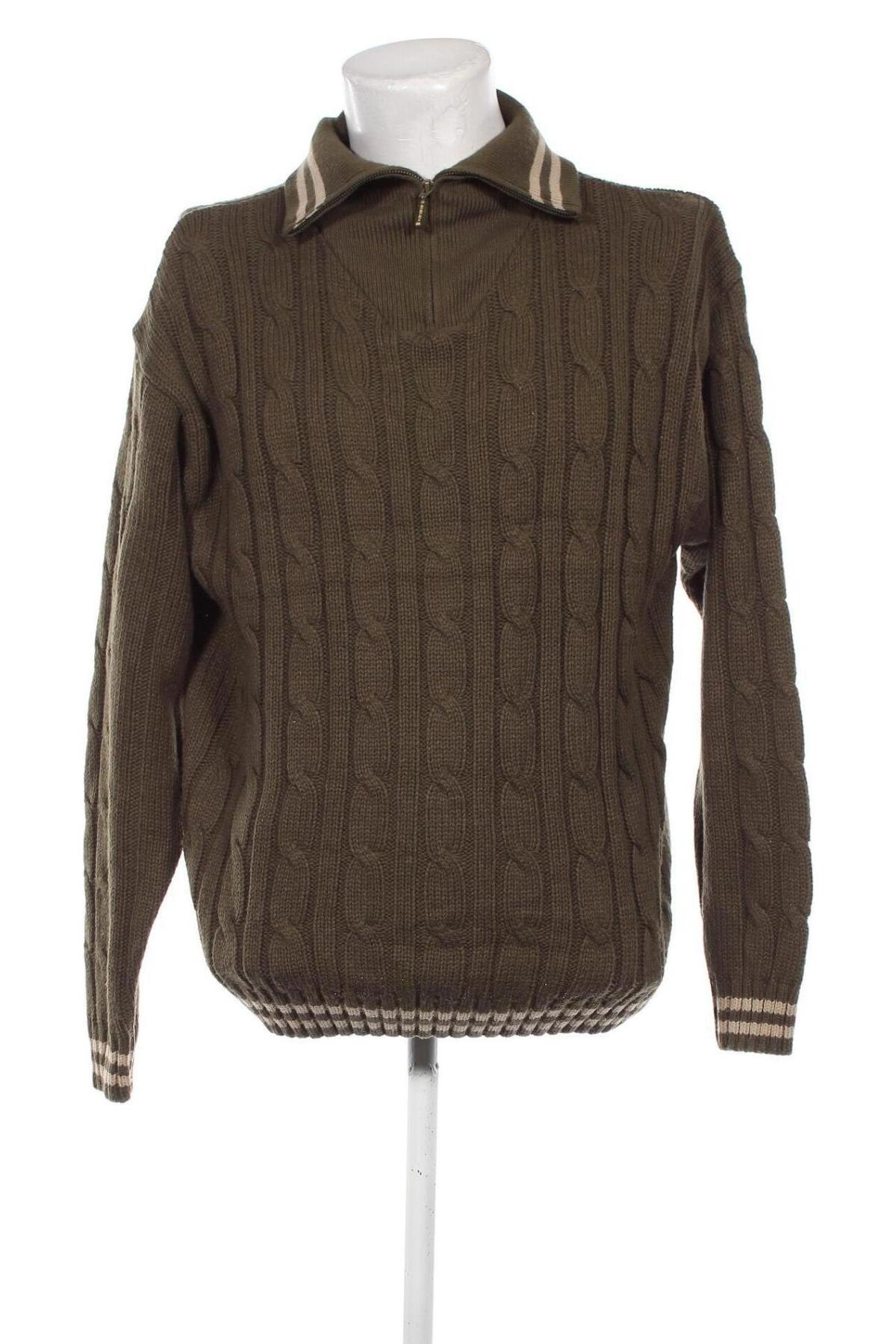 Herrenpullover New Roads, Größe XL, Farbe Grün, Preis € 5,99