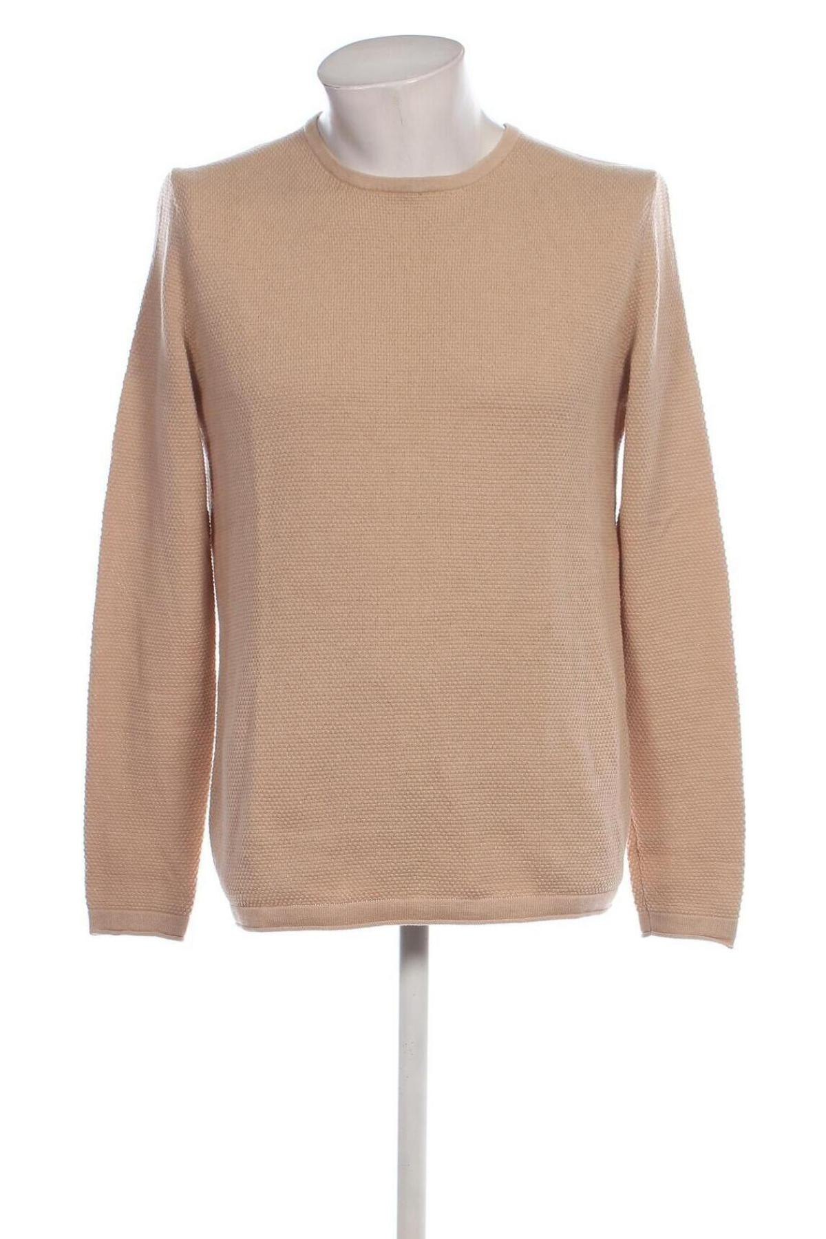 Herrenpullover Only & Sons, Größe L, Farbe Beige, Preis 12,49 €