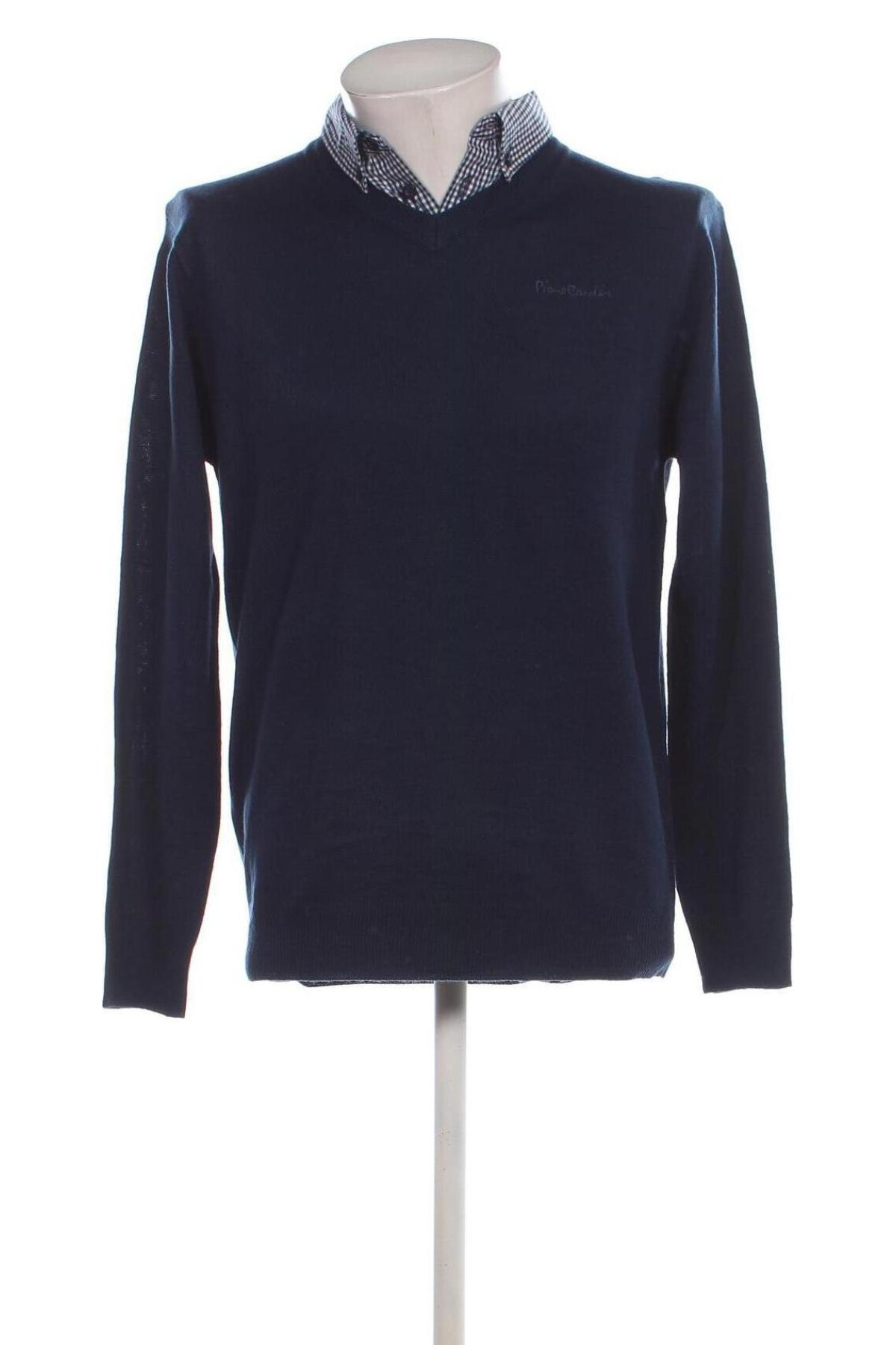 Herrenpullover Pierre Cardin, Größe M, Farbe Blau, Preis € 19,99