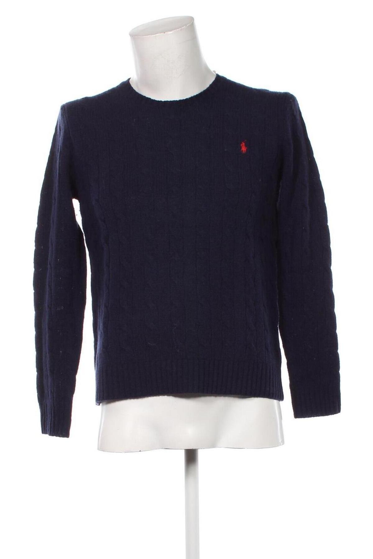 Herrenpullover Polo By Ralph Lauren, Größe L, Farbe Blau, Preis 98,99 €