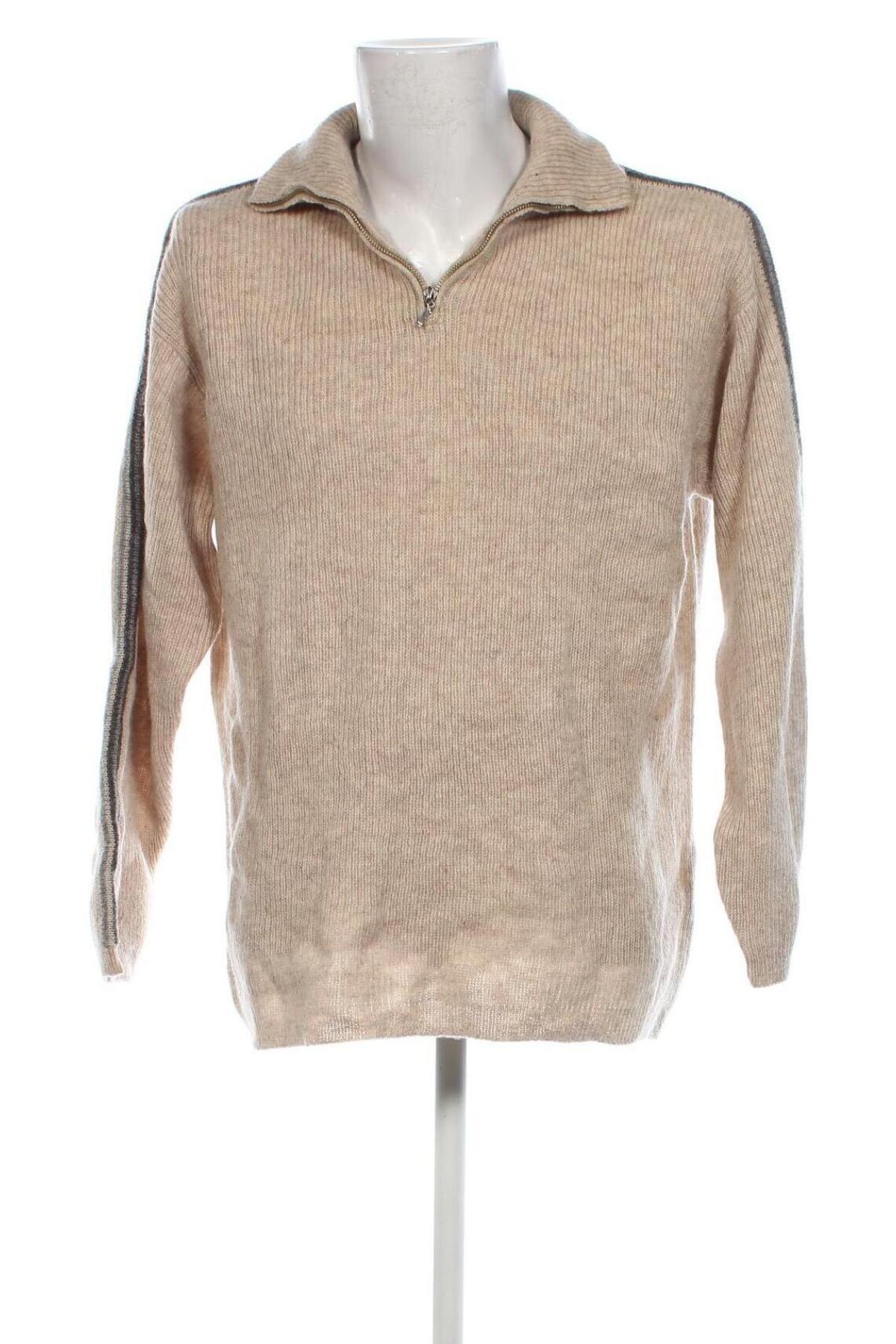 Herrenpullover Private Member, Größe L, Farbe Beige, Preis 24,49 €