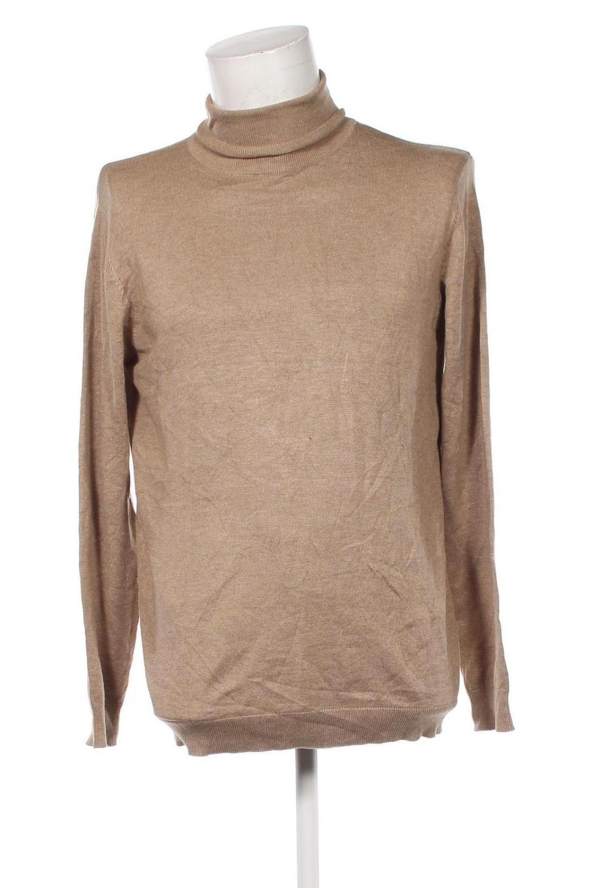 Herrenpullover Pull&Bear, Größe M, Farbe Beige, Preis 3,99 €