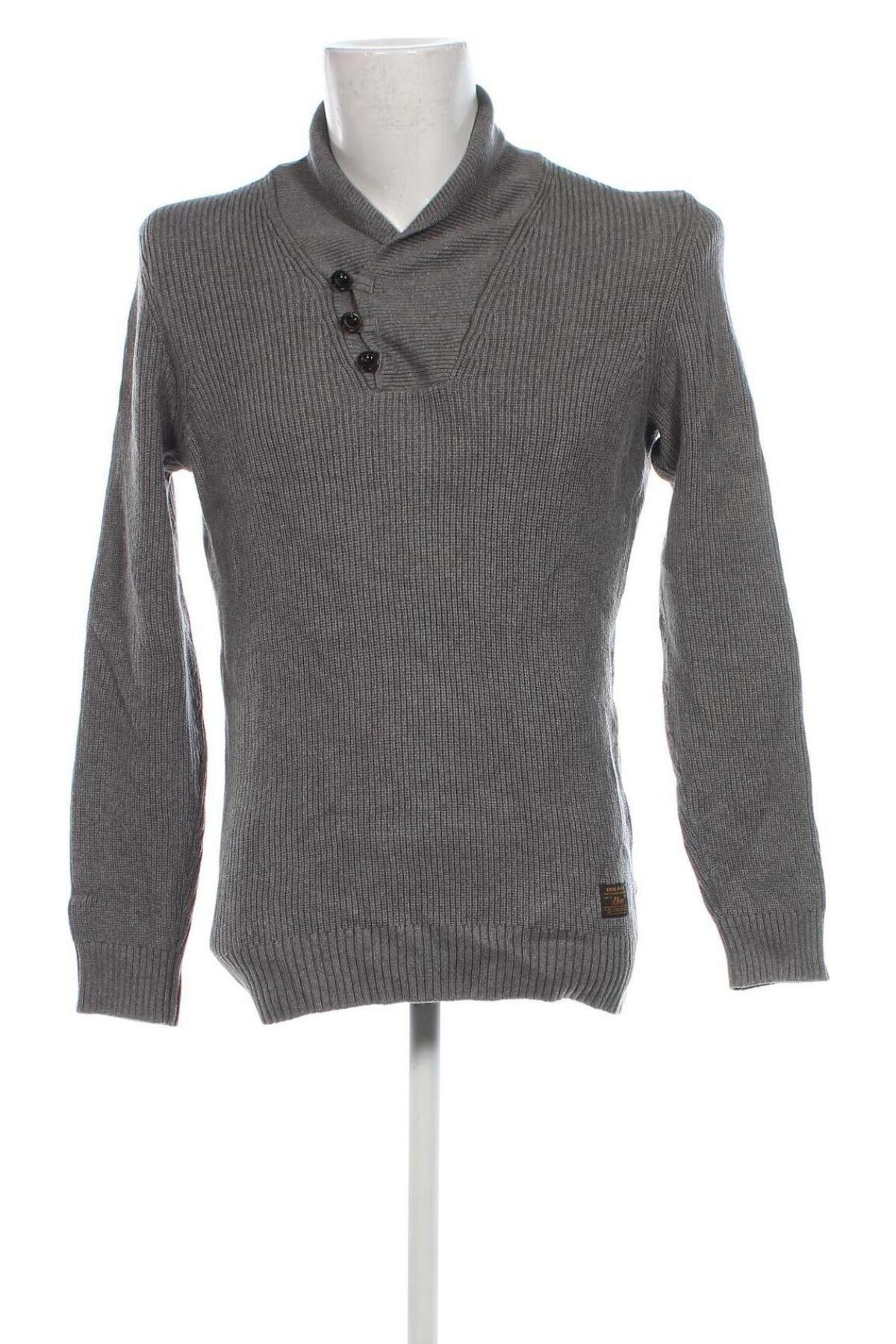 Herrenpullover S.Oliver, Größe L, Farbe Grau, Preis 13,29 €