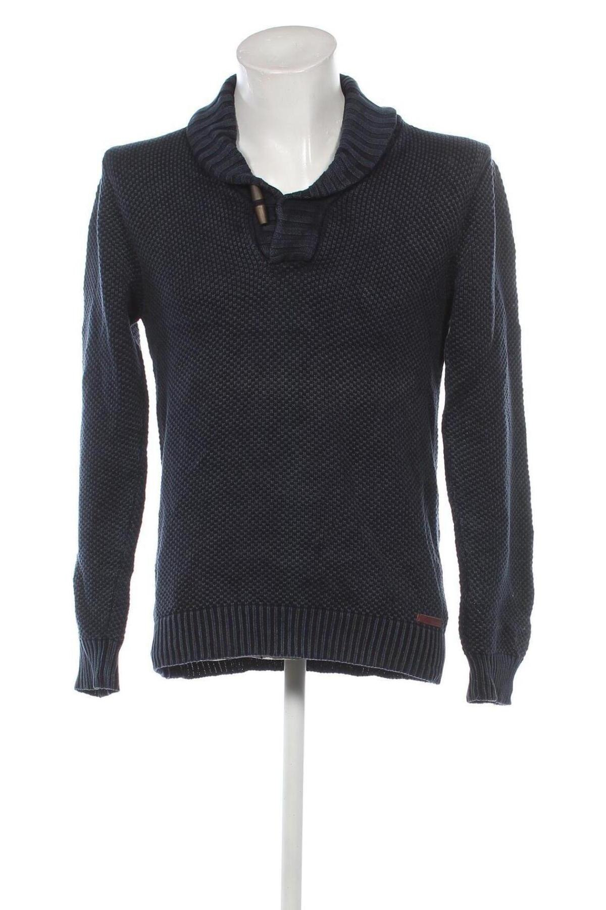 Herrenpullover Scotch & Soda, Größe L, Farbe Blau, Preis 40,49 €