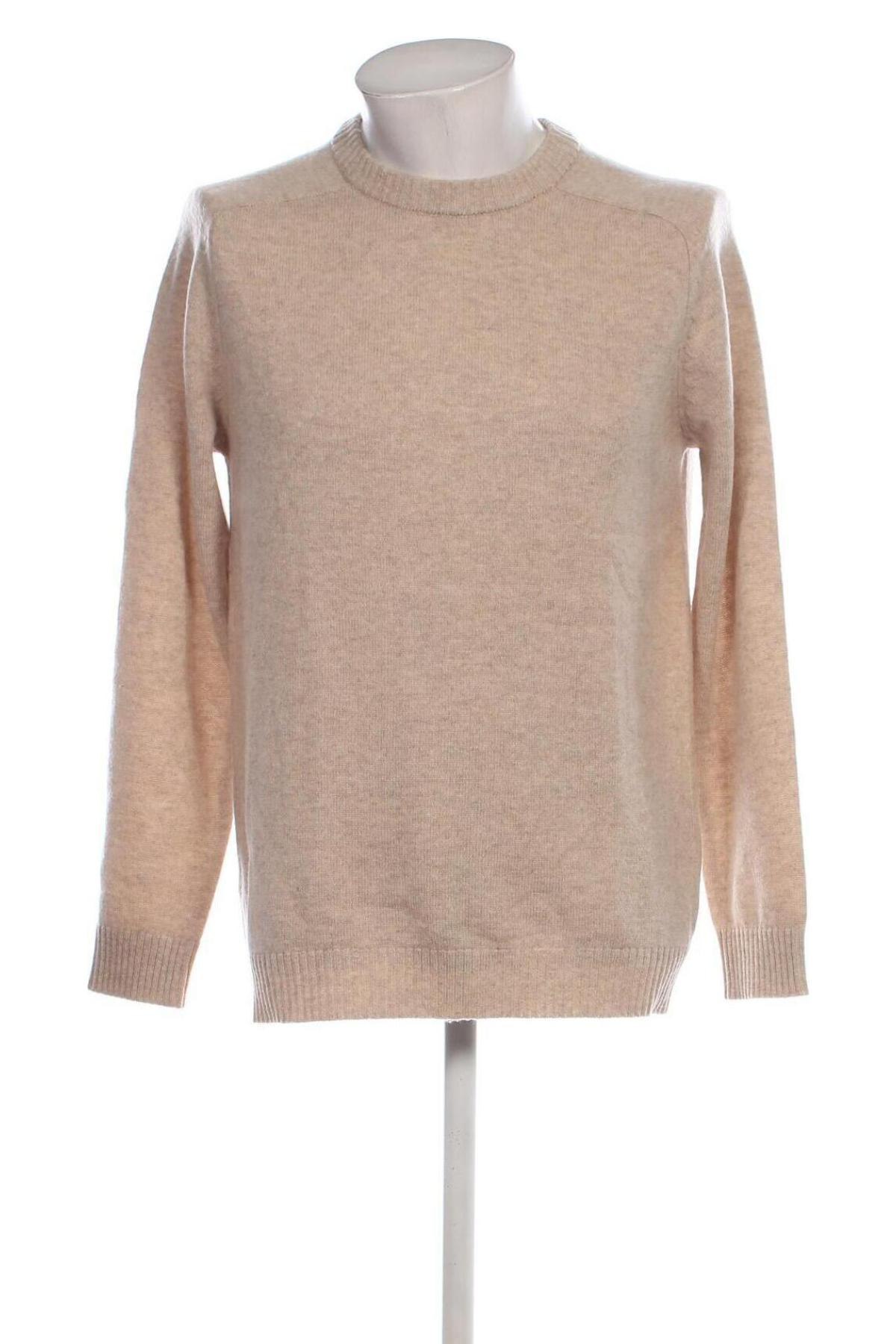 Herrenpullover Selected Homme, Größe L, Farbe Beige, Preis € 23,99