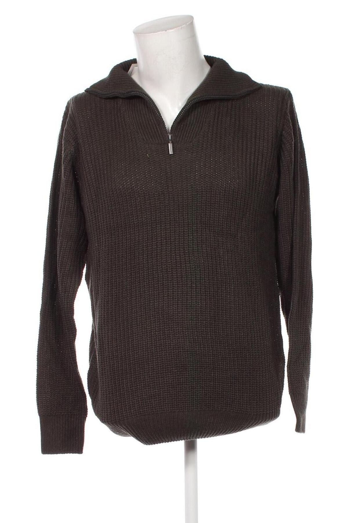 Herrenpullover Top Tex, Größe L, Farbe Grün, Preis € 9,49