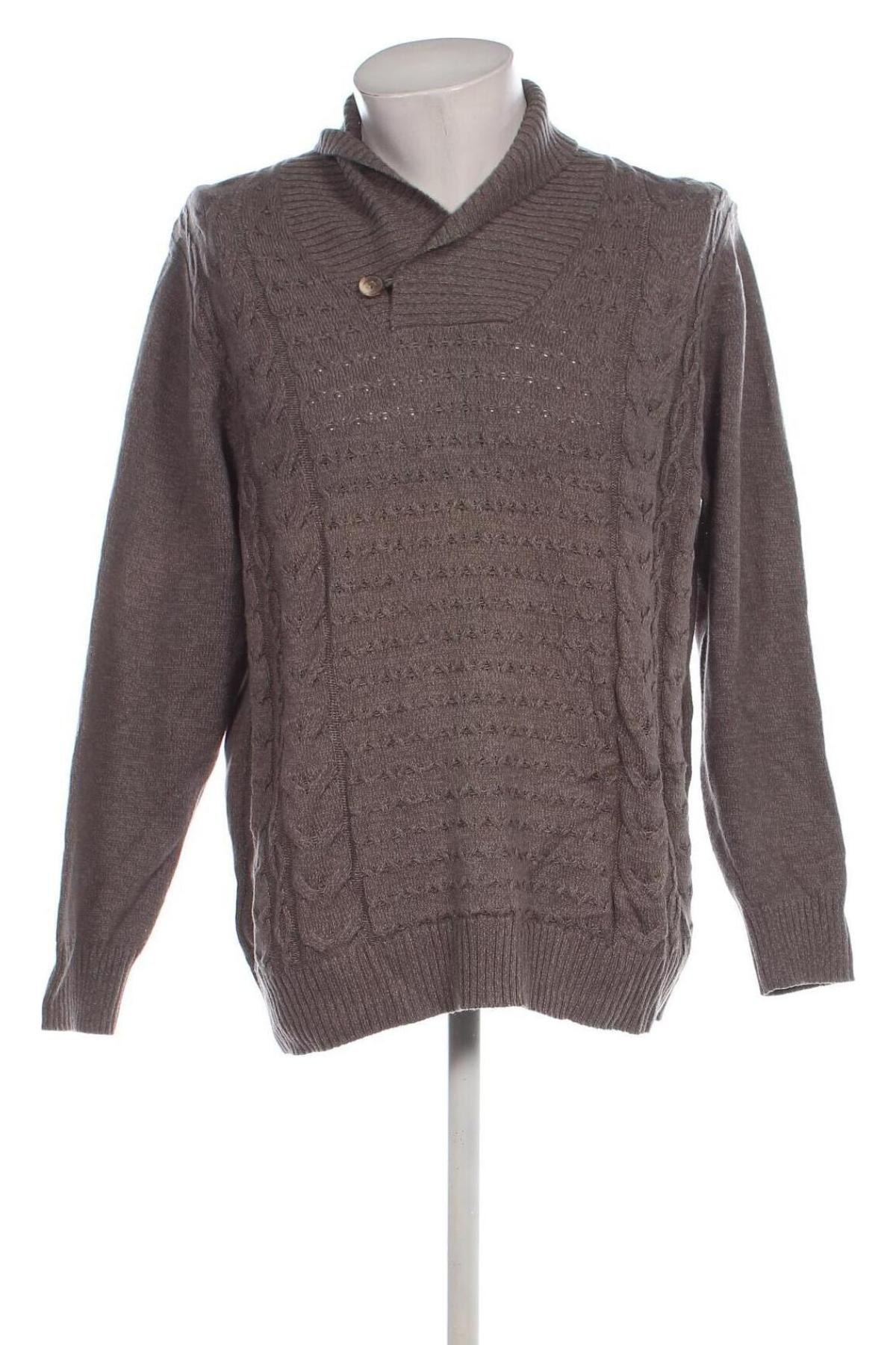 Herrenpullover Watson's, Größe XXL, Farbe Grau, Preis 12,49 €