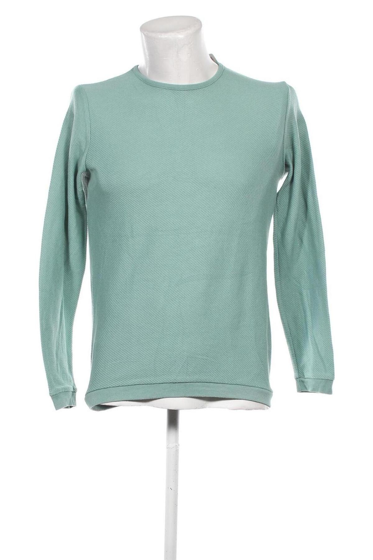 Herrenpullover Zara, Größe M, Farbe Grün, Preis 22,49 €