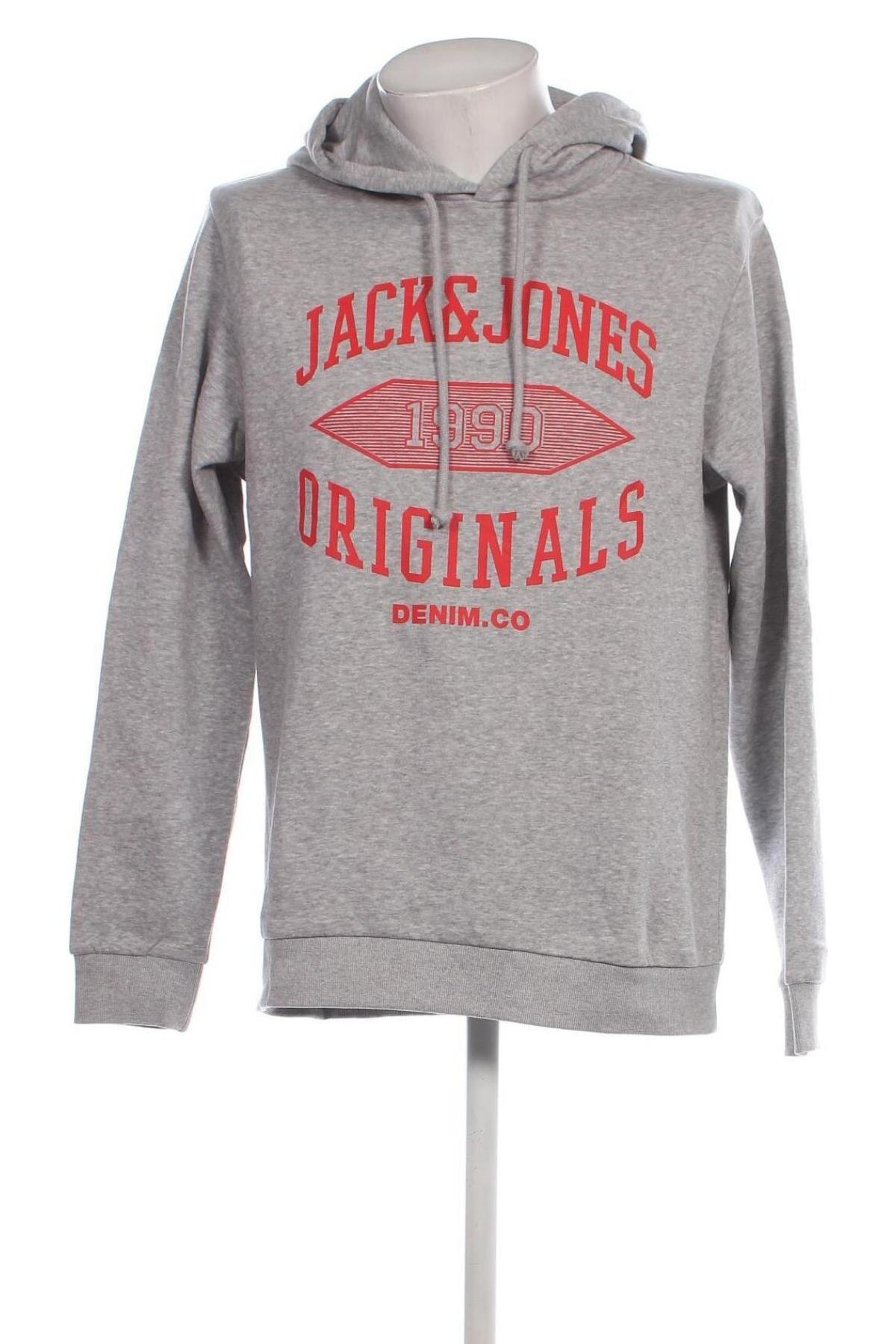 Hanorac de bărbați Jack & Jones, Mărime L, Culoare Gri, Preț 91,99 Lei