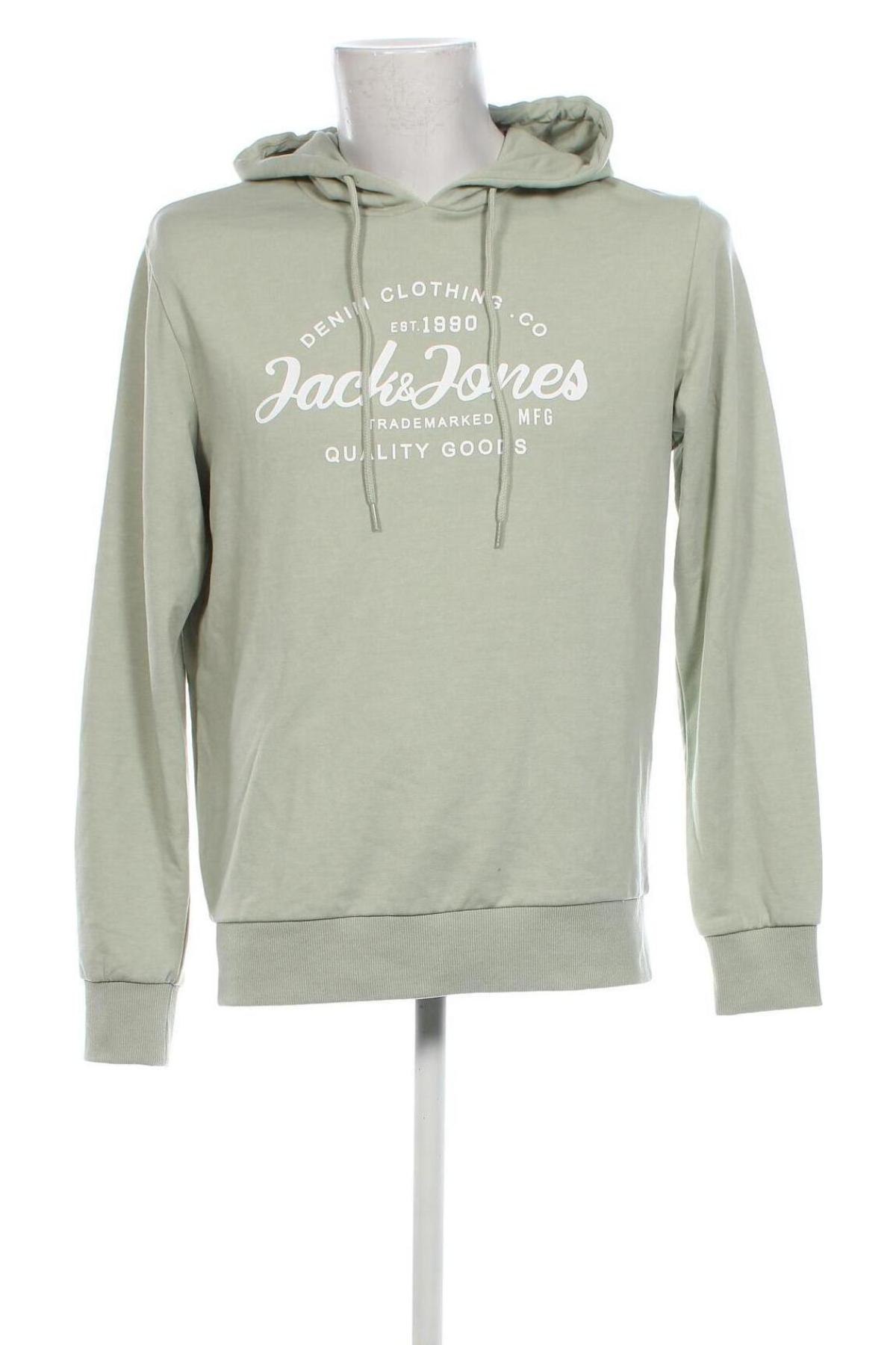 Férfi sweatshirt Jack & Jones, Méret L, Szín Zöld, Ár 6 799 Ft