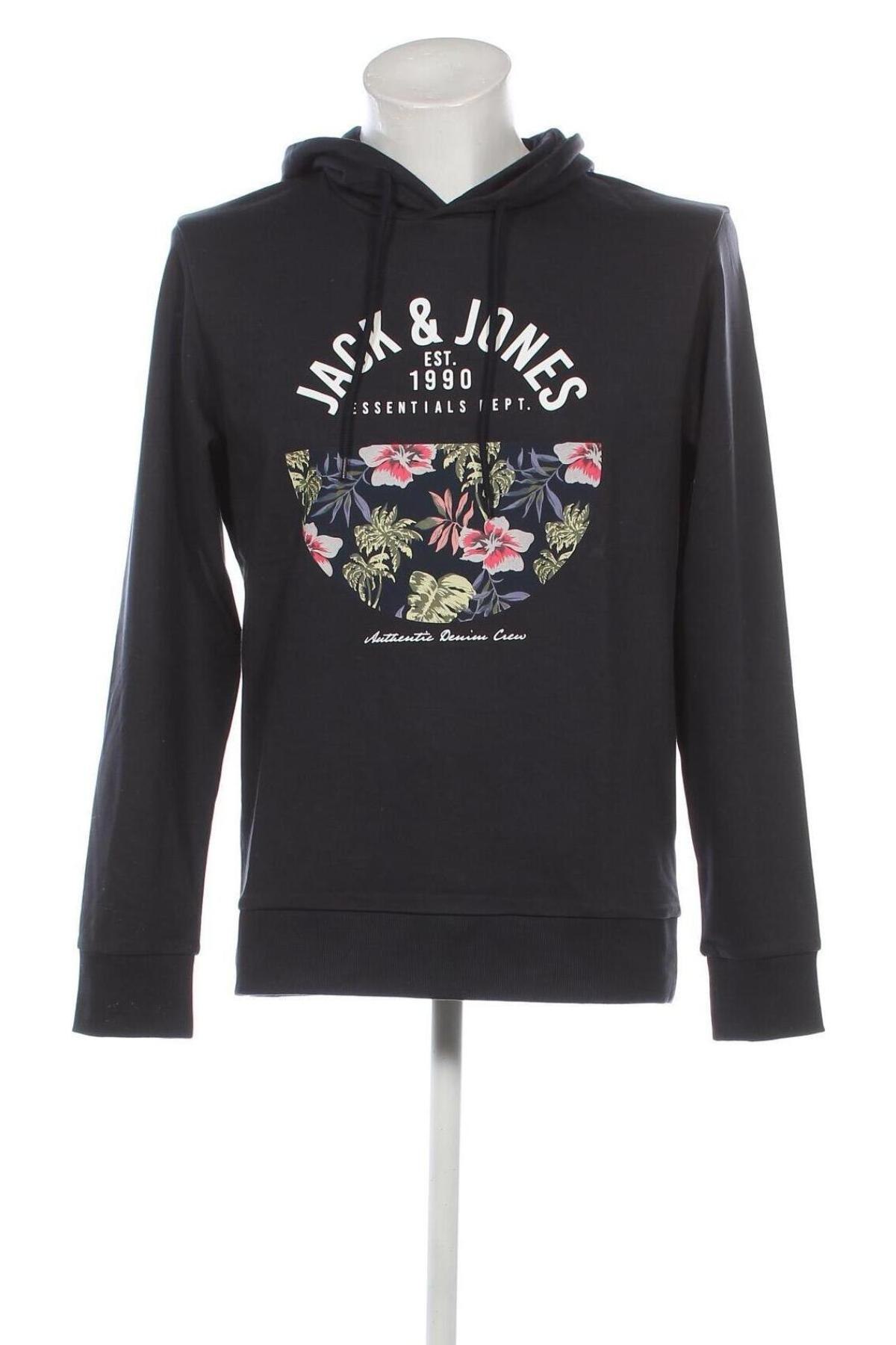 Hanorac de bărbați Jack & Jones, Mărime L, Culoare Albastru, Preț 105,99 Lei