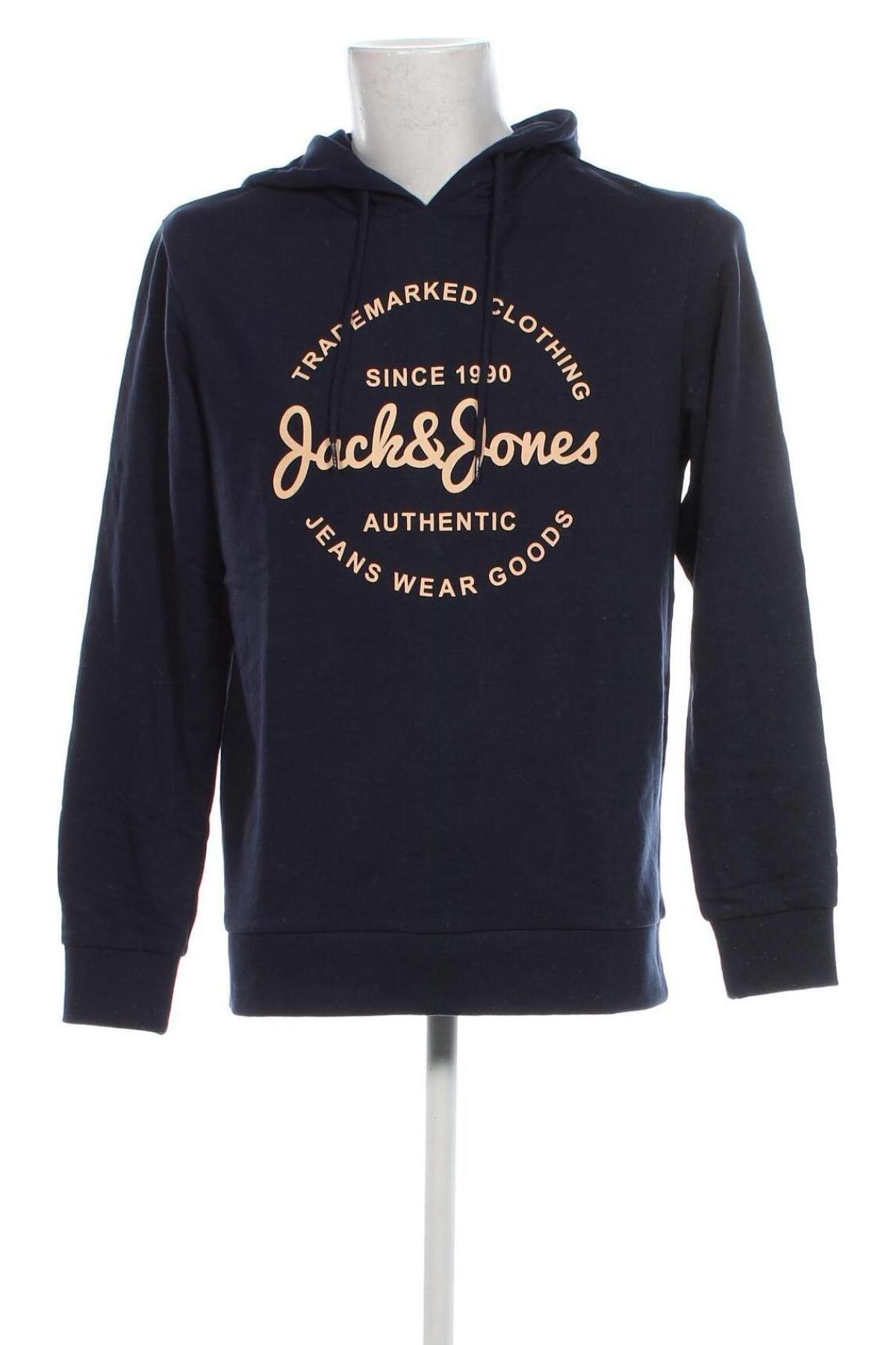 Ανδρικό φούτερ Jack & Jones, Μέγεθος L, Χρώμα Μπλέ, Τιμή 14,99 €