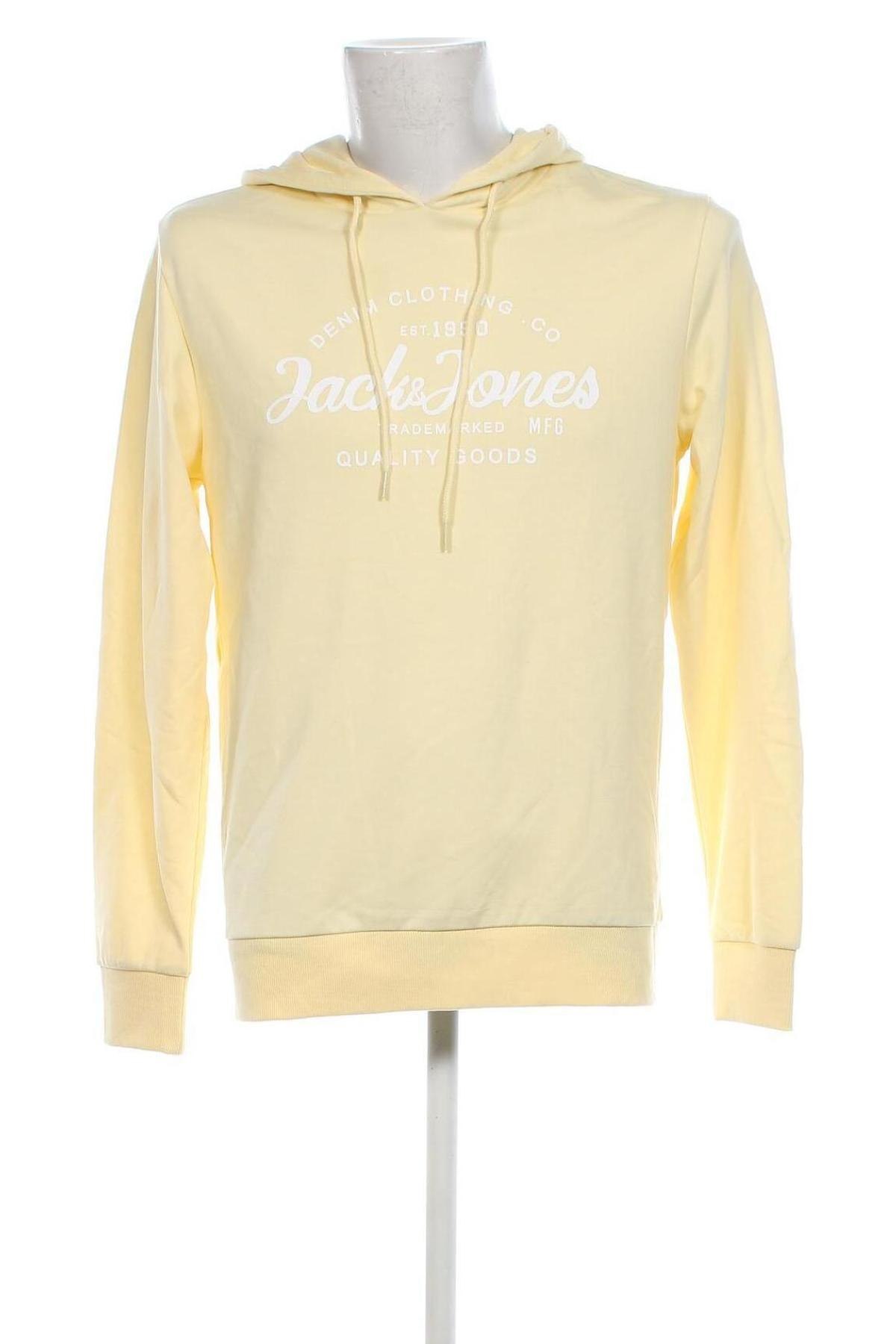 Pánska mikina  Jack & Jones, Veľkosť L, Farba Žltá, Cena  16,95 €