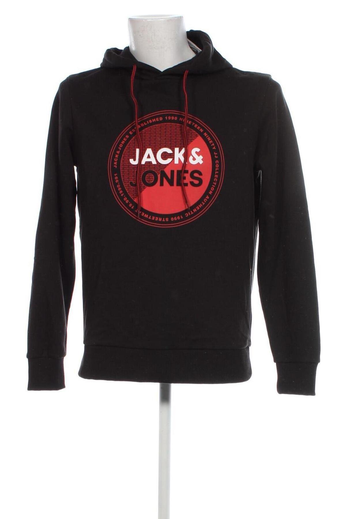 Ανδρικό φούτερ Jack & Jones, Μέγεθος L, Χρώμα Μαύρο, Τιμή 42,49 €