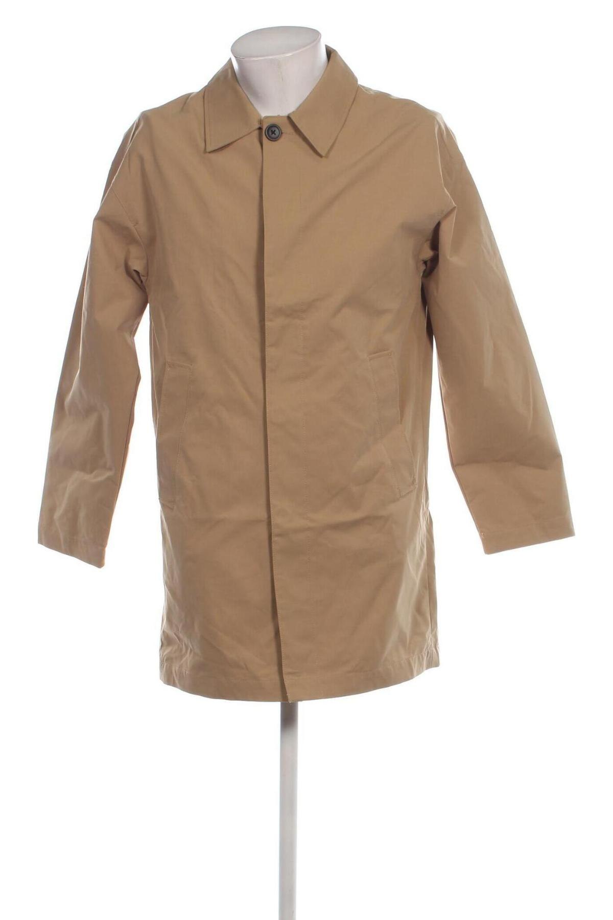 Herrenmantel Jack & Jones, Größe S, Farbe Beige, Preis € 42,99