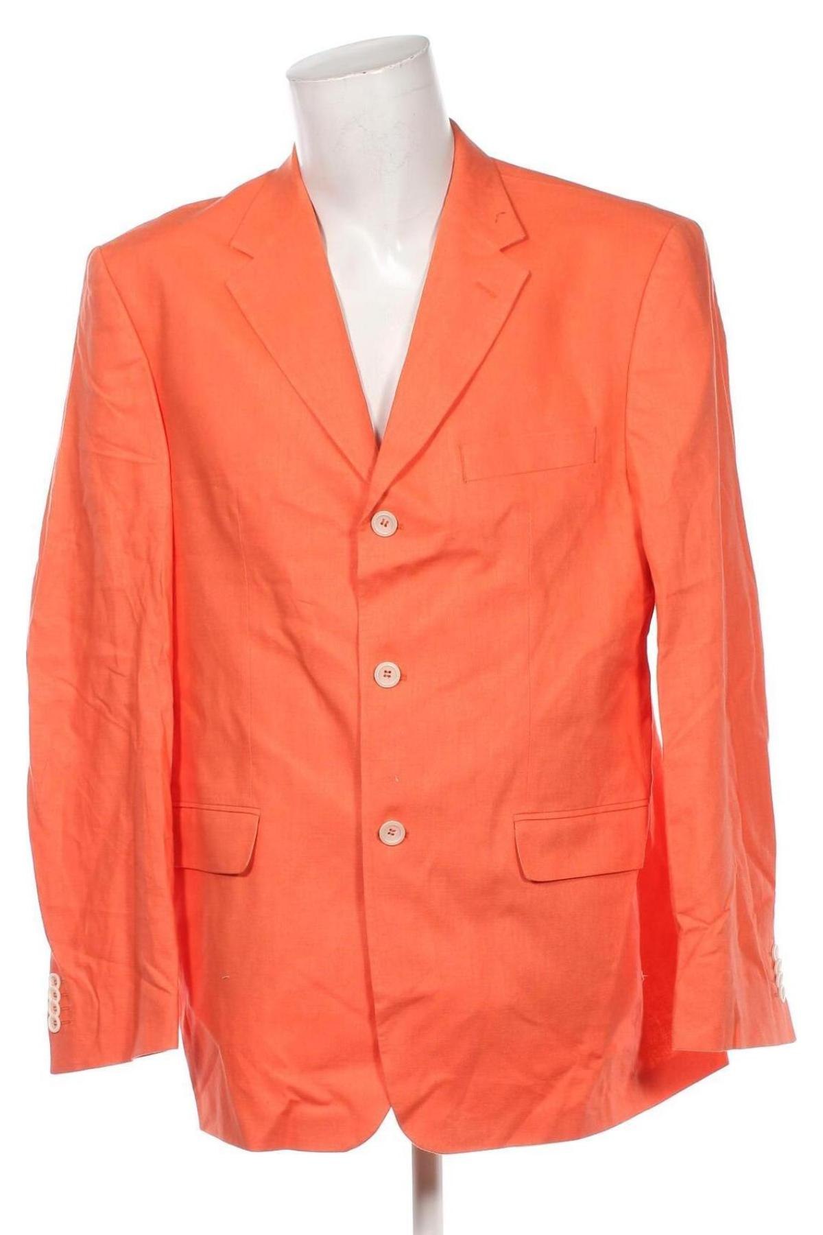 Herren Sakko Berto Lucci, Größe XXL, Farbe Orange, Preis € 32,99