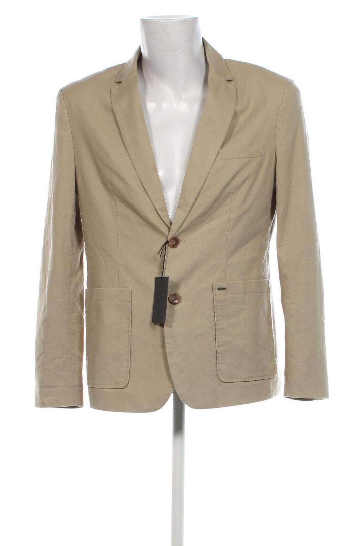 Herren Sakko Only & Sons, Größe L, Farbe Beige, Preis 15,99 €