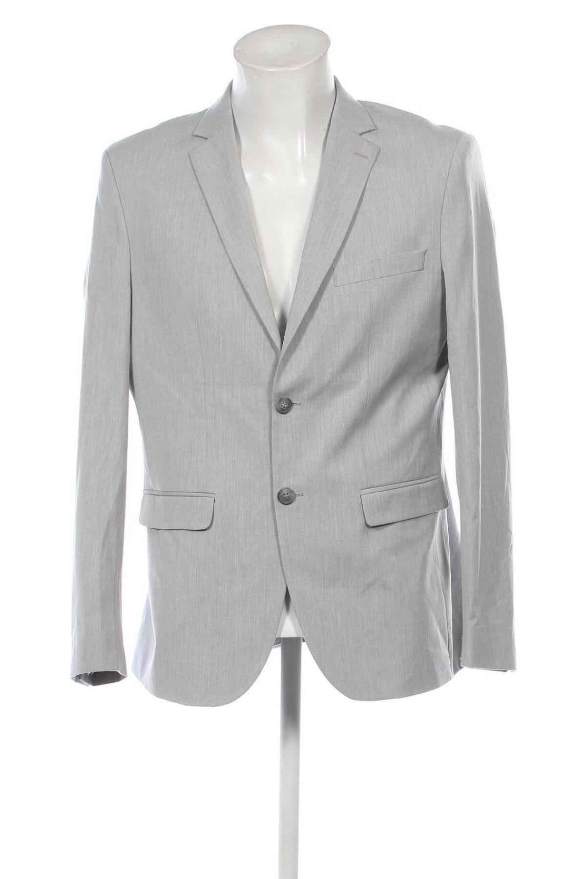 Herren Sakko Selected Homme, Größe L, Farbe Grau, Preis 18,99 €