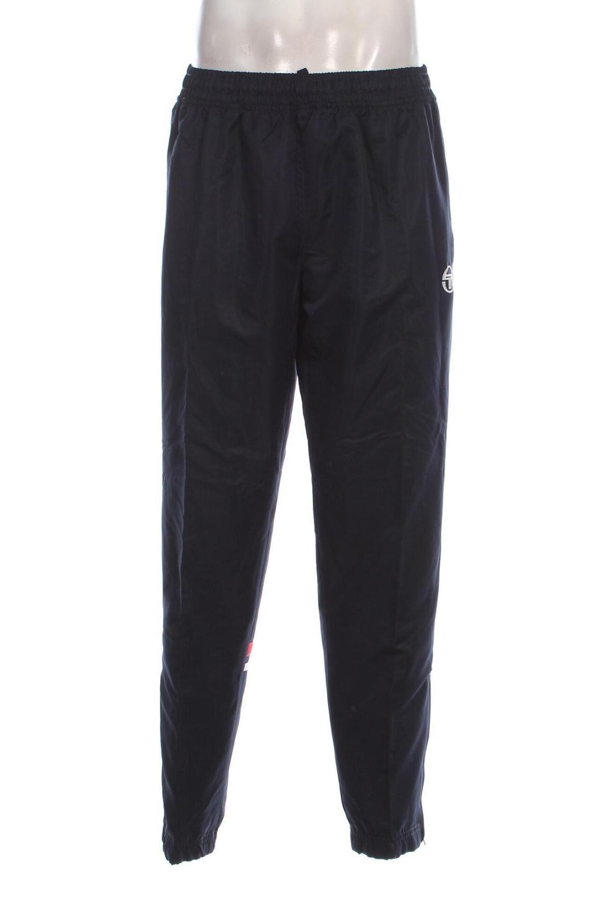 Pantaloni trening de bărbați Sergio Tacchini, Mărime L, Culoare Albastru, Preț 230,99 Lei