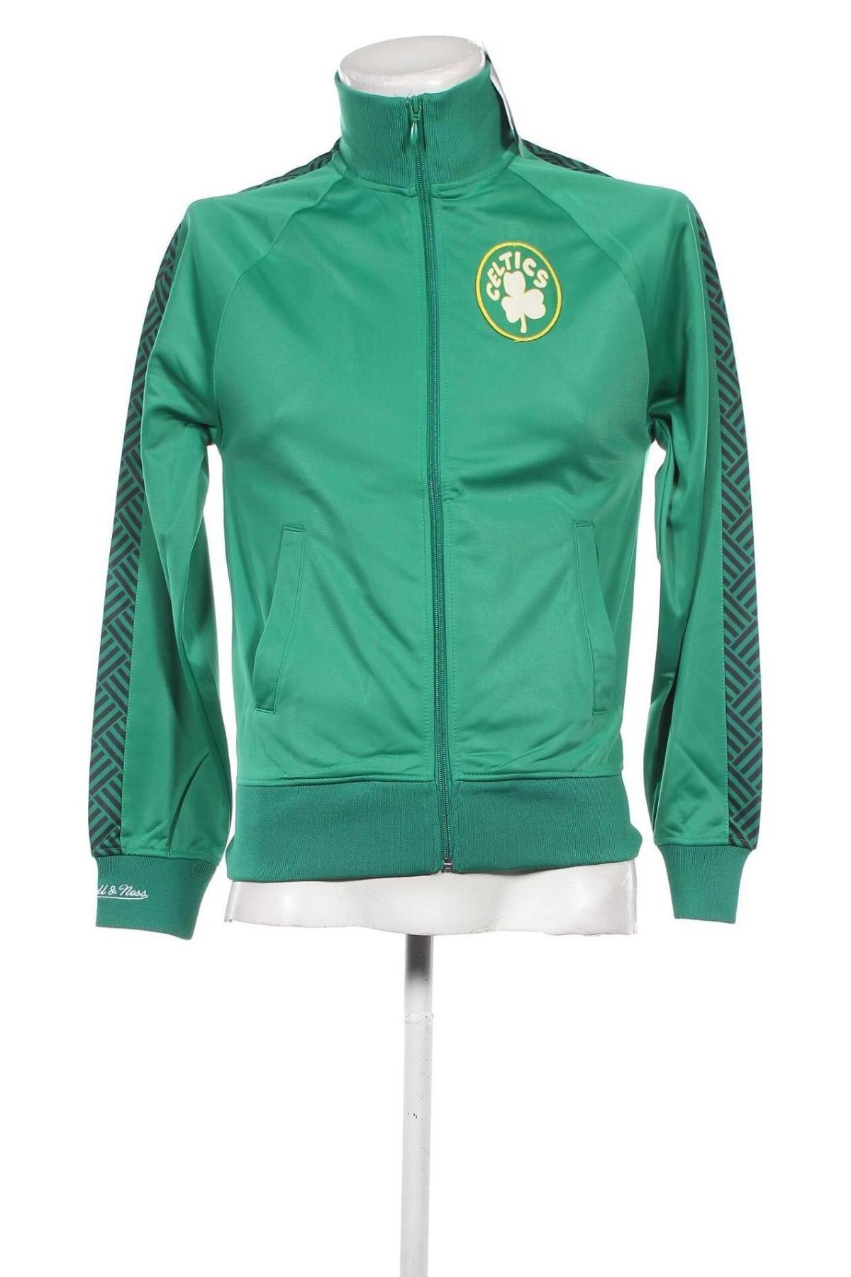 Bluză trening de bărbați Mitchell & Ness, Mărime XS, Culoare Verde, Preț 110,99 Lei