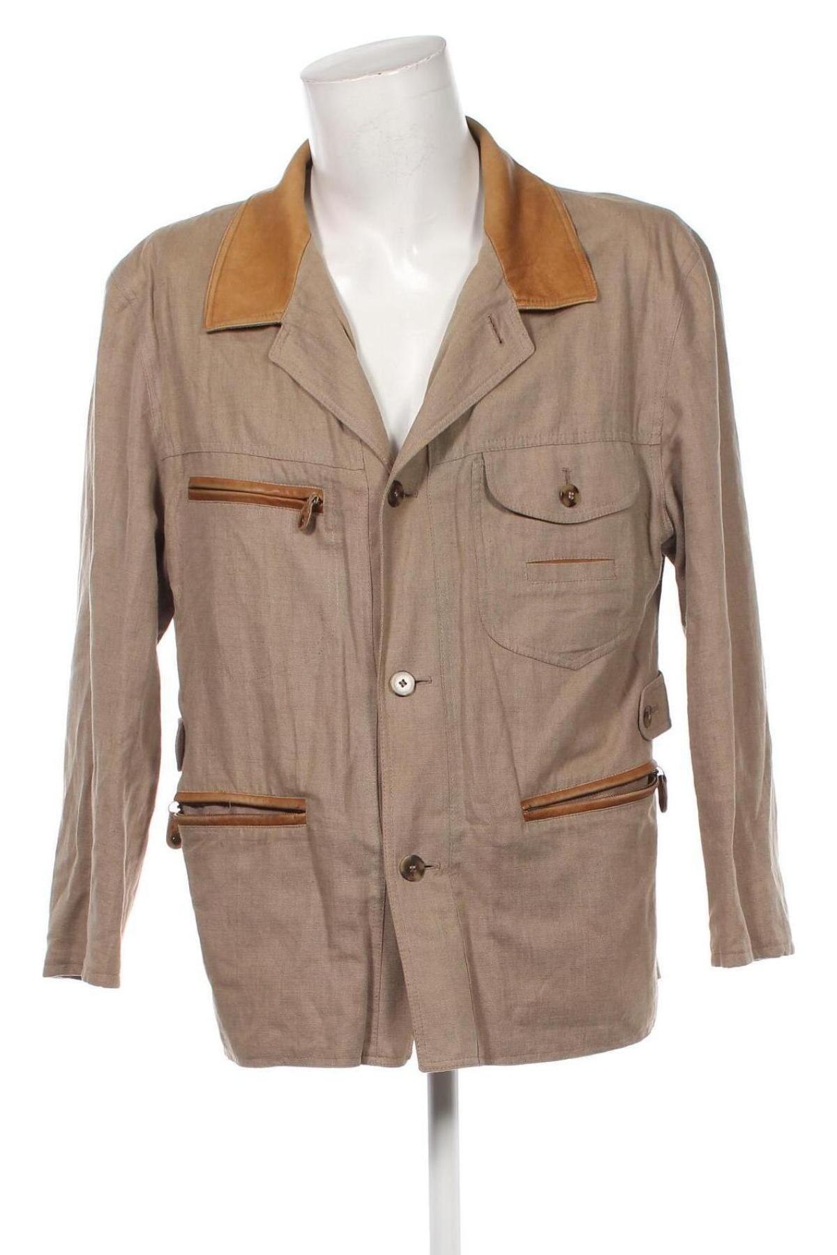 Herrenjacke, Größe L, Farbe Beige, Preis € 15,99