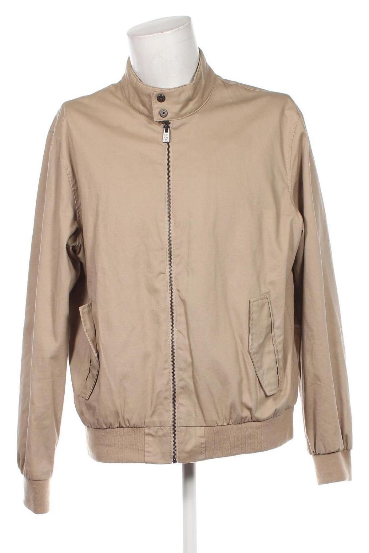 Herrenjacke Bershka, Größe XXL, Farbe Beige, Preis € 11,29