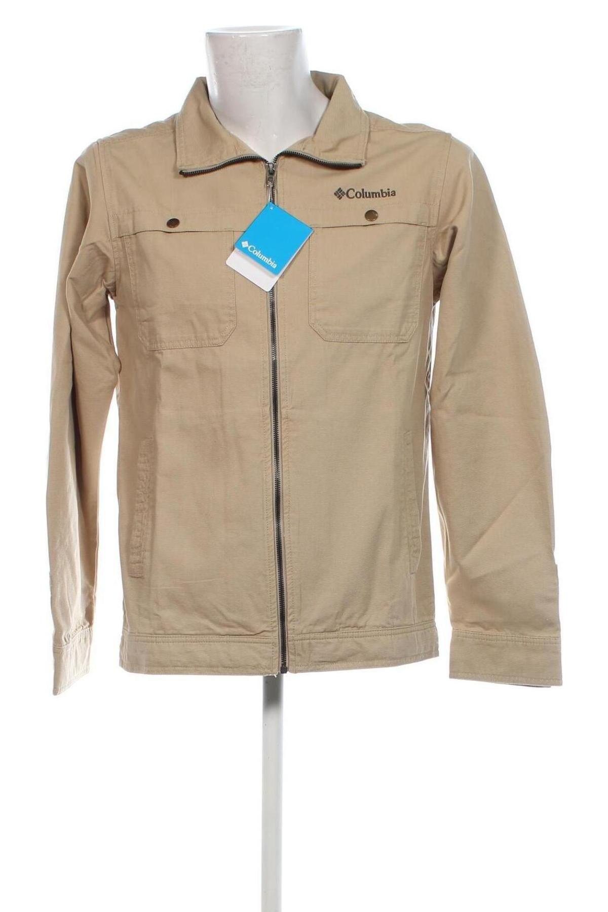 Herrenjacke Columbia, Größe S, Farbe Beige, Preis 33,99 €