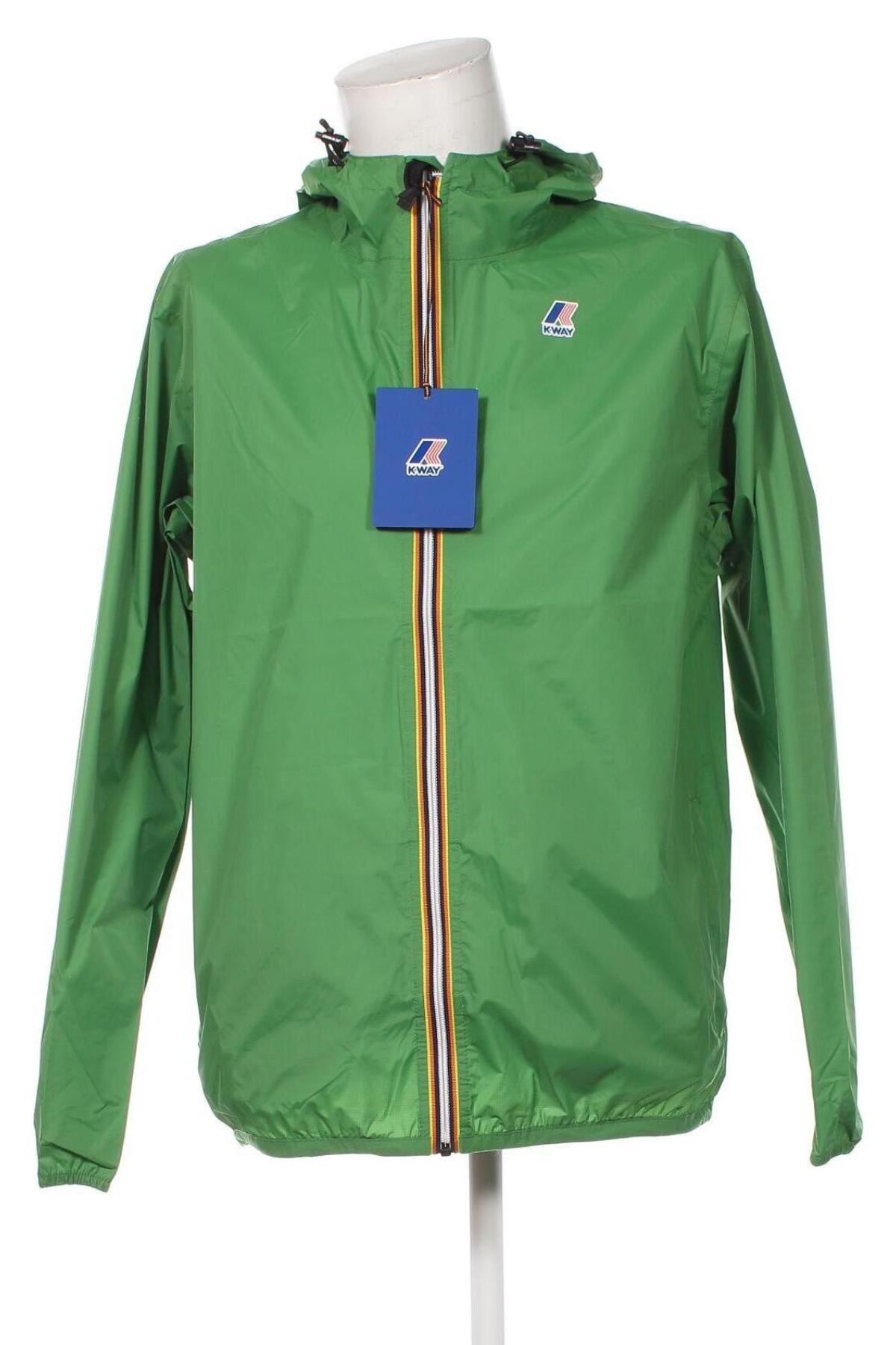 Herrenjacke K-Way, Größe XL, Farbe Grün, Preis € 140,79