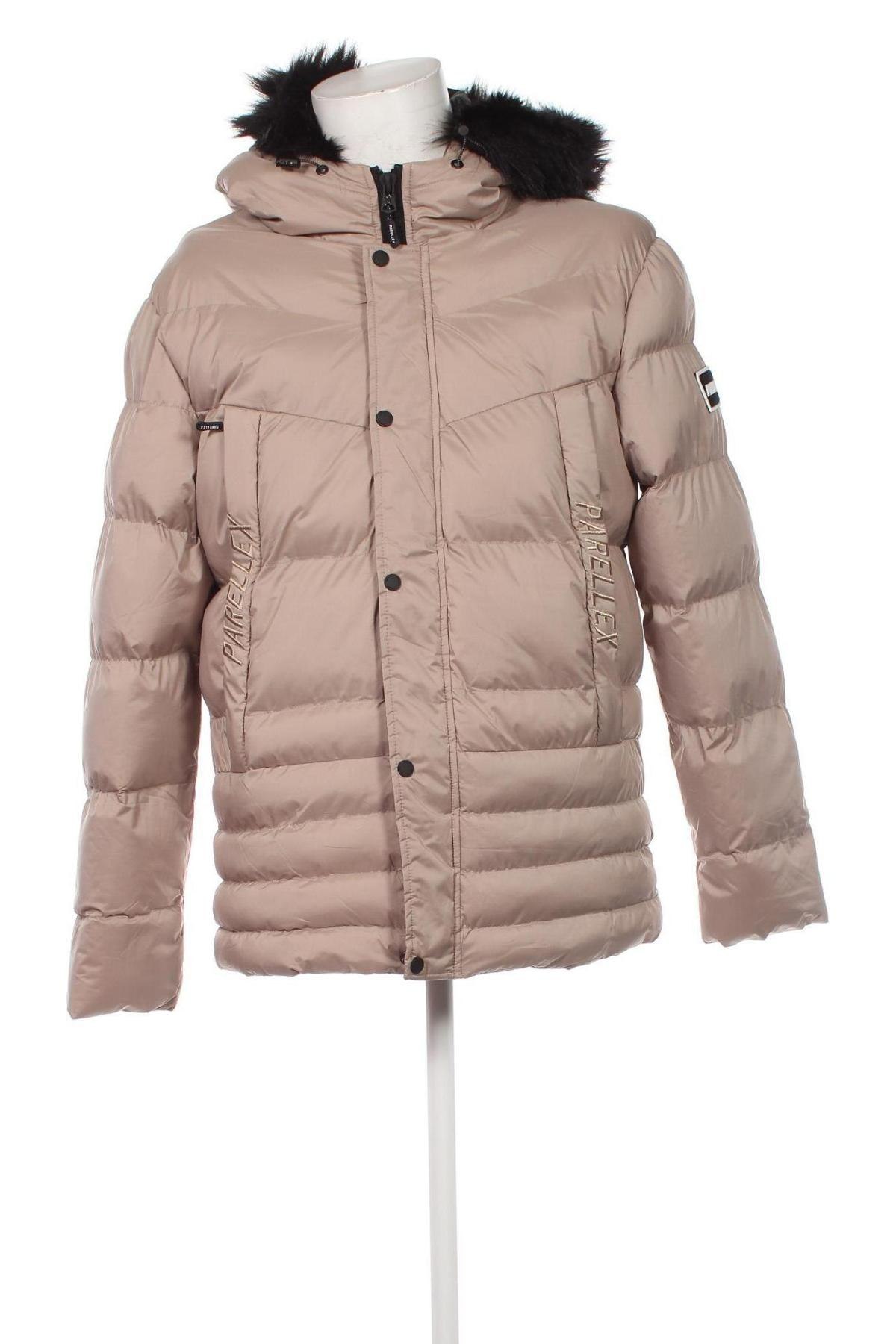 Herrenjacke PARELLEX, Größe M, Farbe Beige, Preis € 26,99